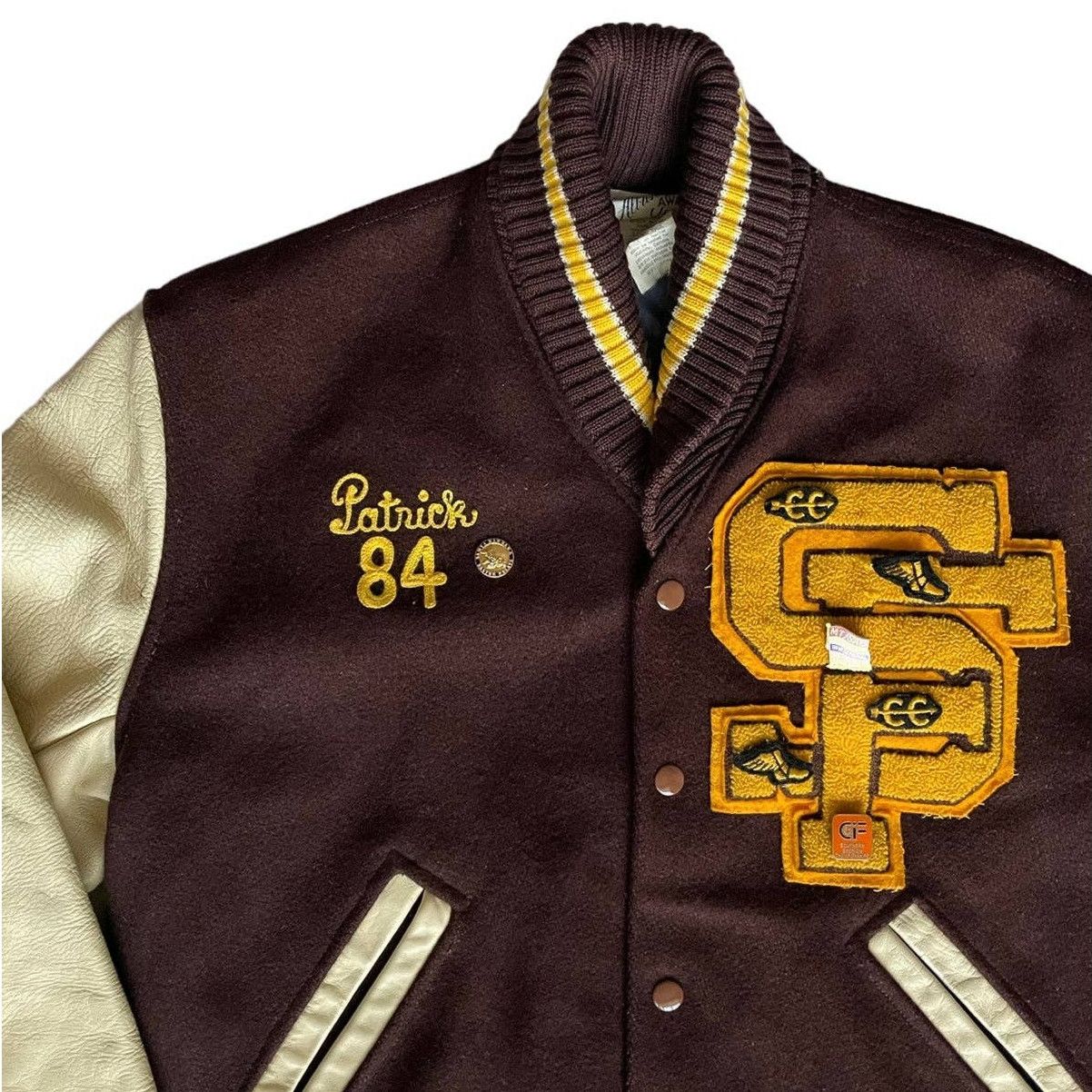 Vintage VTG 1984 San Francisco Track & Field Varsity Jacket Size L Size US L / EU 52-54 / 3 - 2 Preview