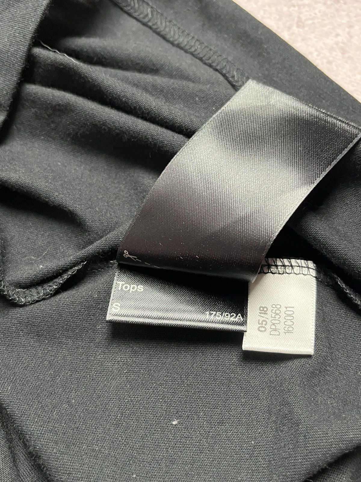 Adidas Y-3 by Adidas Long Sleeve Black Shirt Size US S / EU 44-46 / 1 - 8 Thumbnail