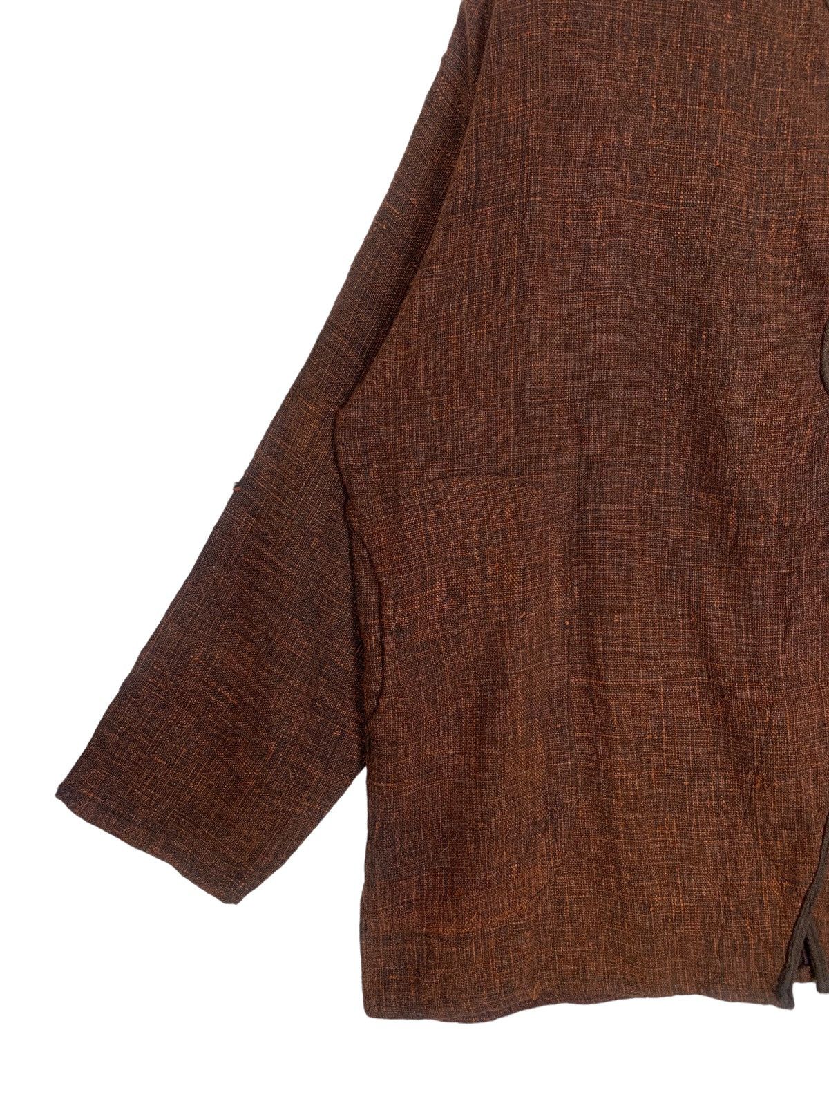 Japanese Brand × Vintage Vintage Cotton Chore Japanese Jacket Colour Brown Size L / US 10 / IT 46 - 4 Thumbnail