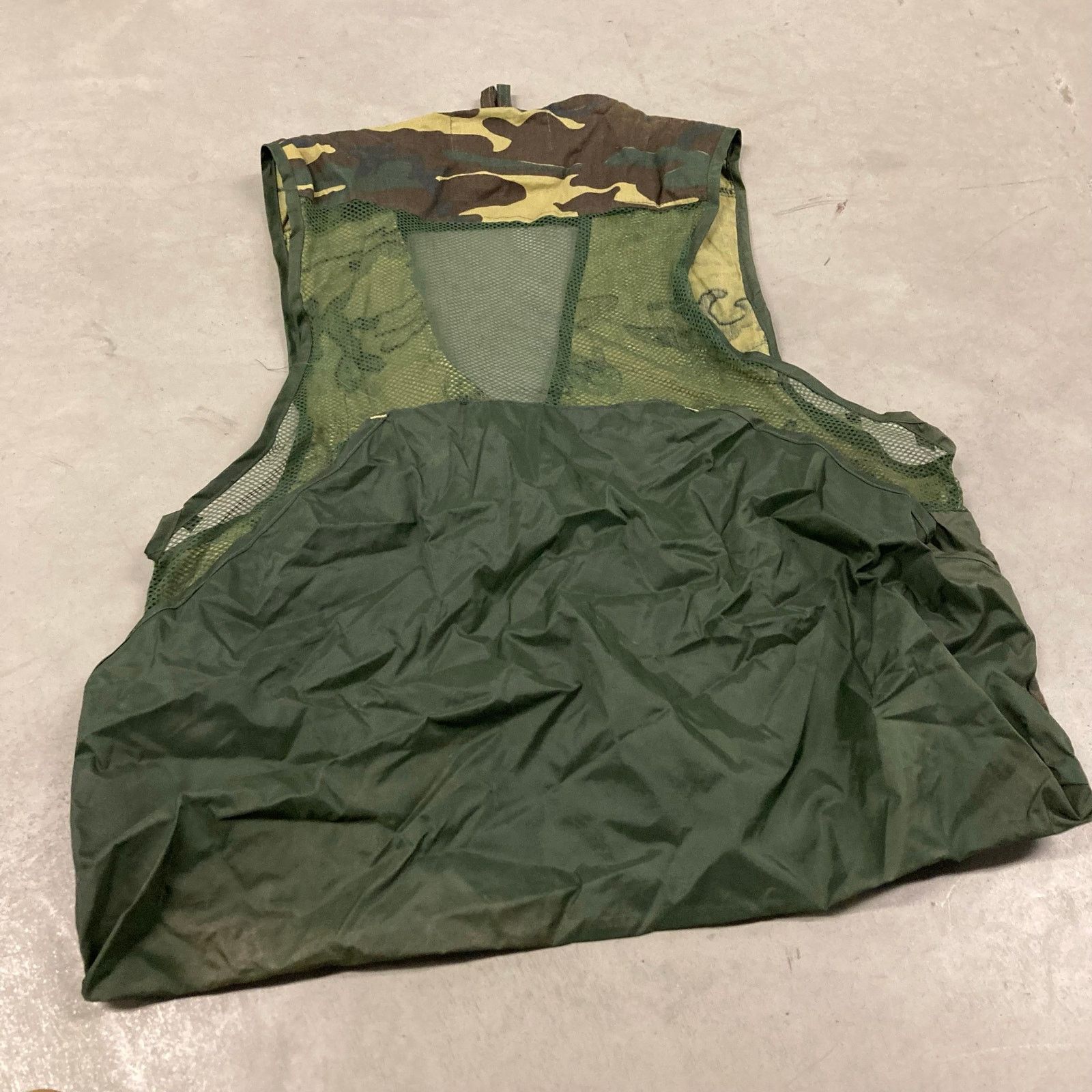 Vintage vintage 90s camo vest jacket Size US XL / EU 56 / 4 - 2 Thumbnail