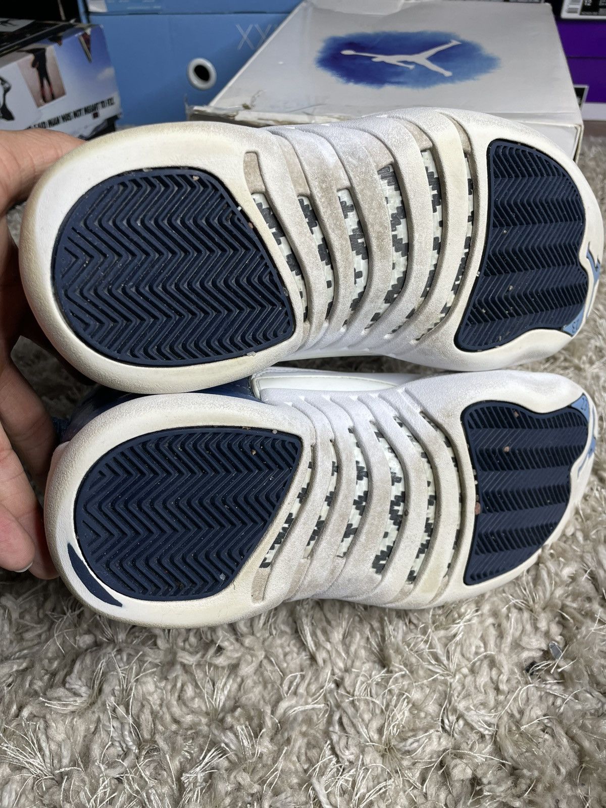 Jordan Brand Jordan 12 Indigo Size US 8.5 / EU 41-42 - 9 Thumbnail
