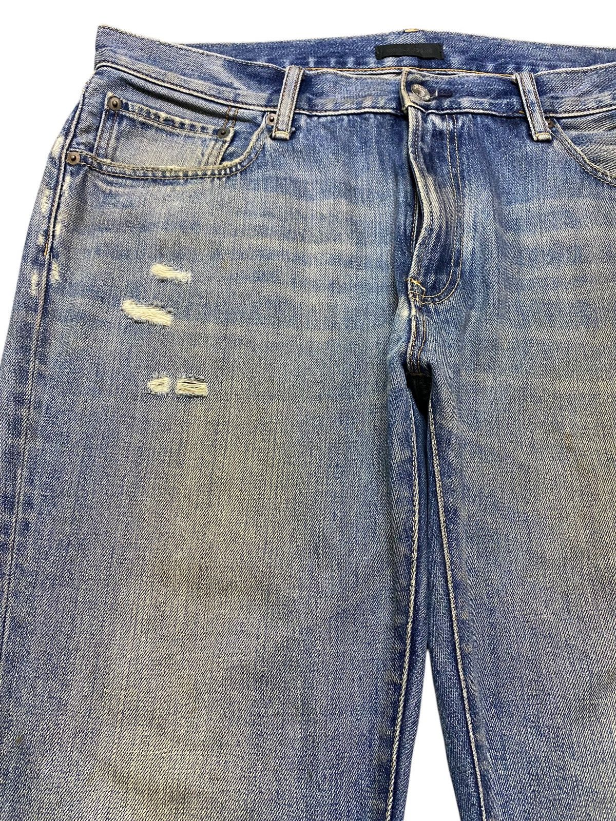 Japanese Brand Vintage Japanese Brands Mud Wash Distressed Loose Jeans Size US 38 / EU 54 - 7 Thumbnail