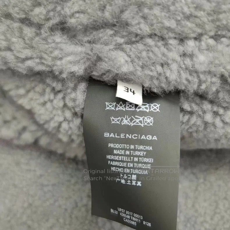 Balenciaga Balenciaga Shearling Leather Jacket 34. Size US XS / EU 42 / 0 - 4 Thumbnail