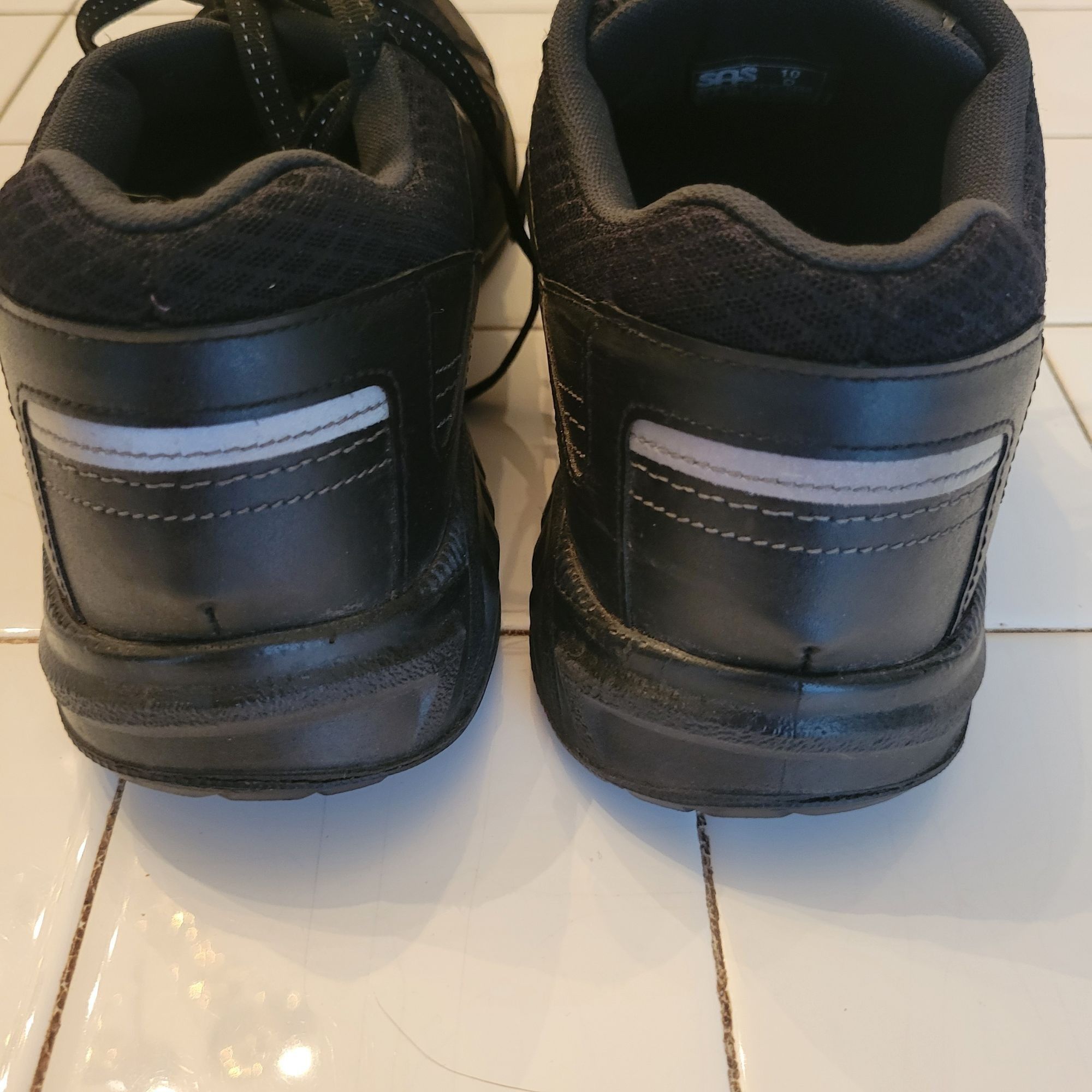 Other SAS Black Athletic Walking Shoes Mission One Comfort Vibram Size US 10 / EU 43 - 4 Thumbnail
