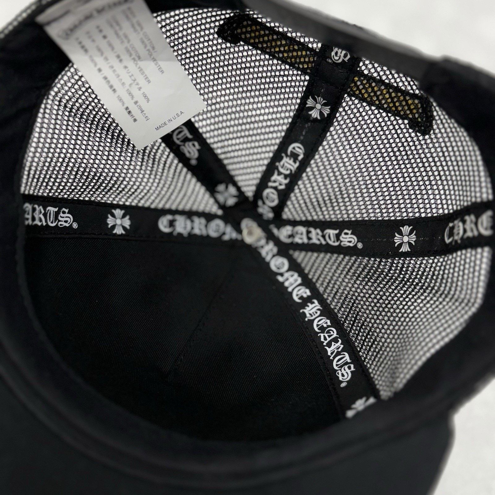 Chrome Hearts Chrome Hearts Plus Cross Seal Stamp Trucker Hat | GOOD COND! Size ONE SIZE - 11 Thumbnail