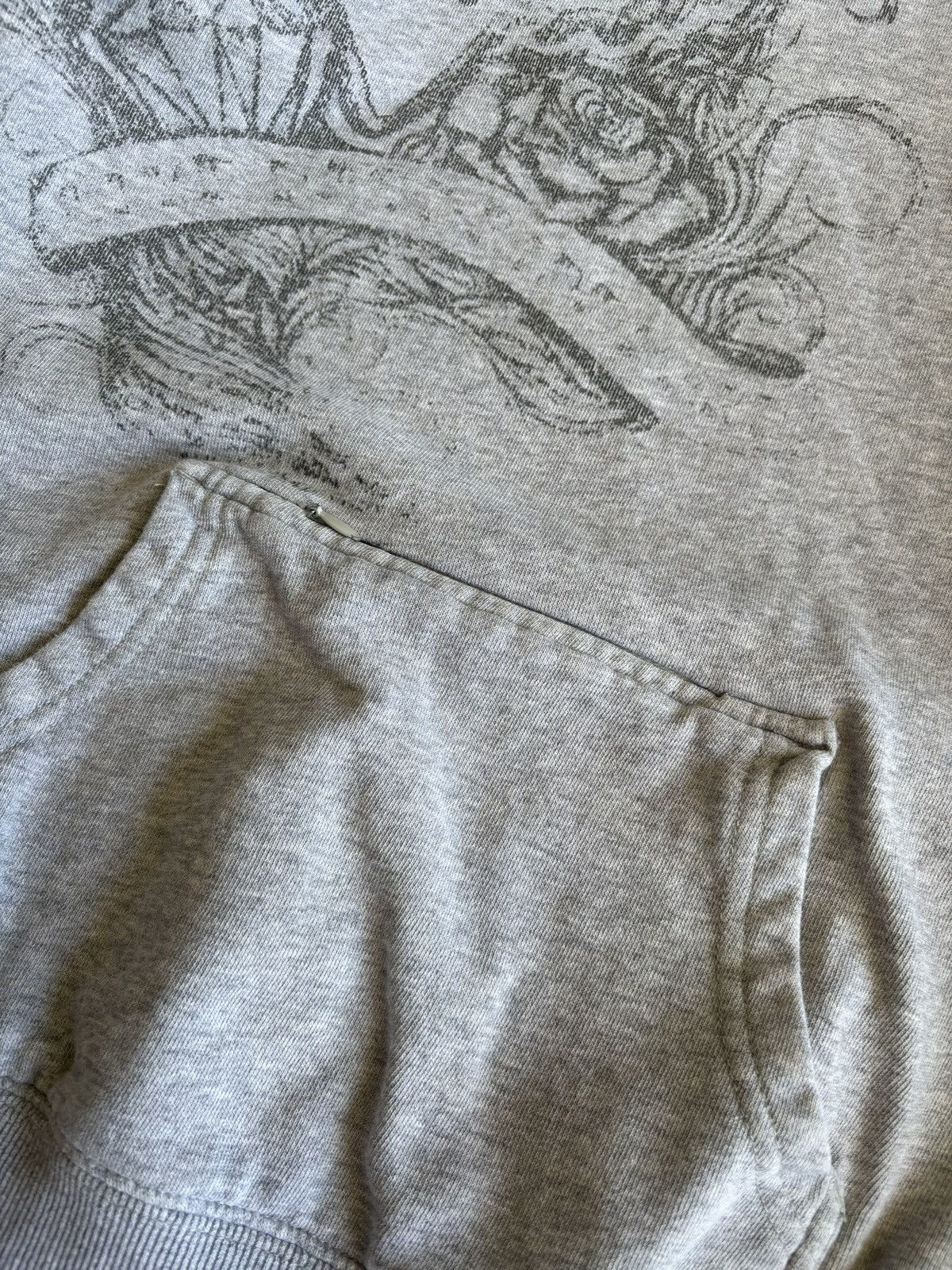Fox Racing Vintage Y2K Fox Racing Subtle Logo Heather Grey Hoodie Size US S / EU 44-46 / 1 - 7 Thumbnail