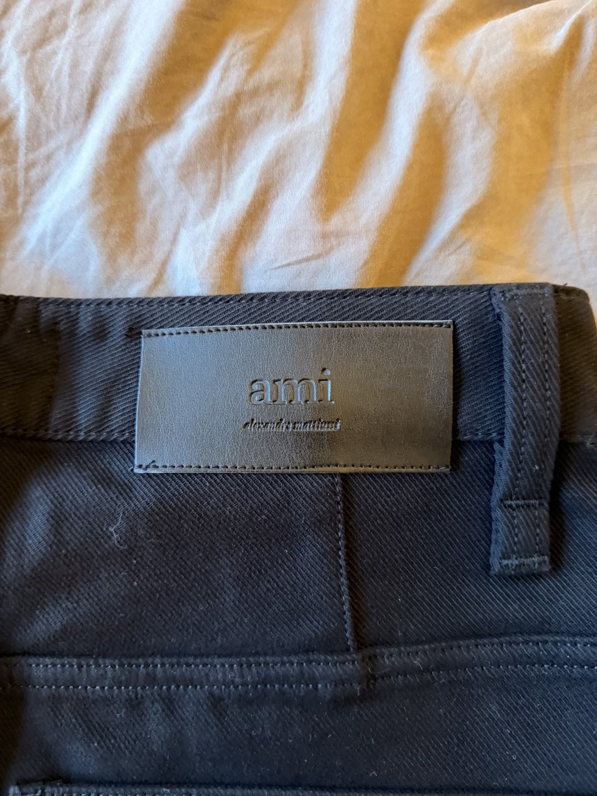 AMI AMI Paris Black Alex Jeans Size US 31 - 4 Thumbnail