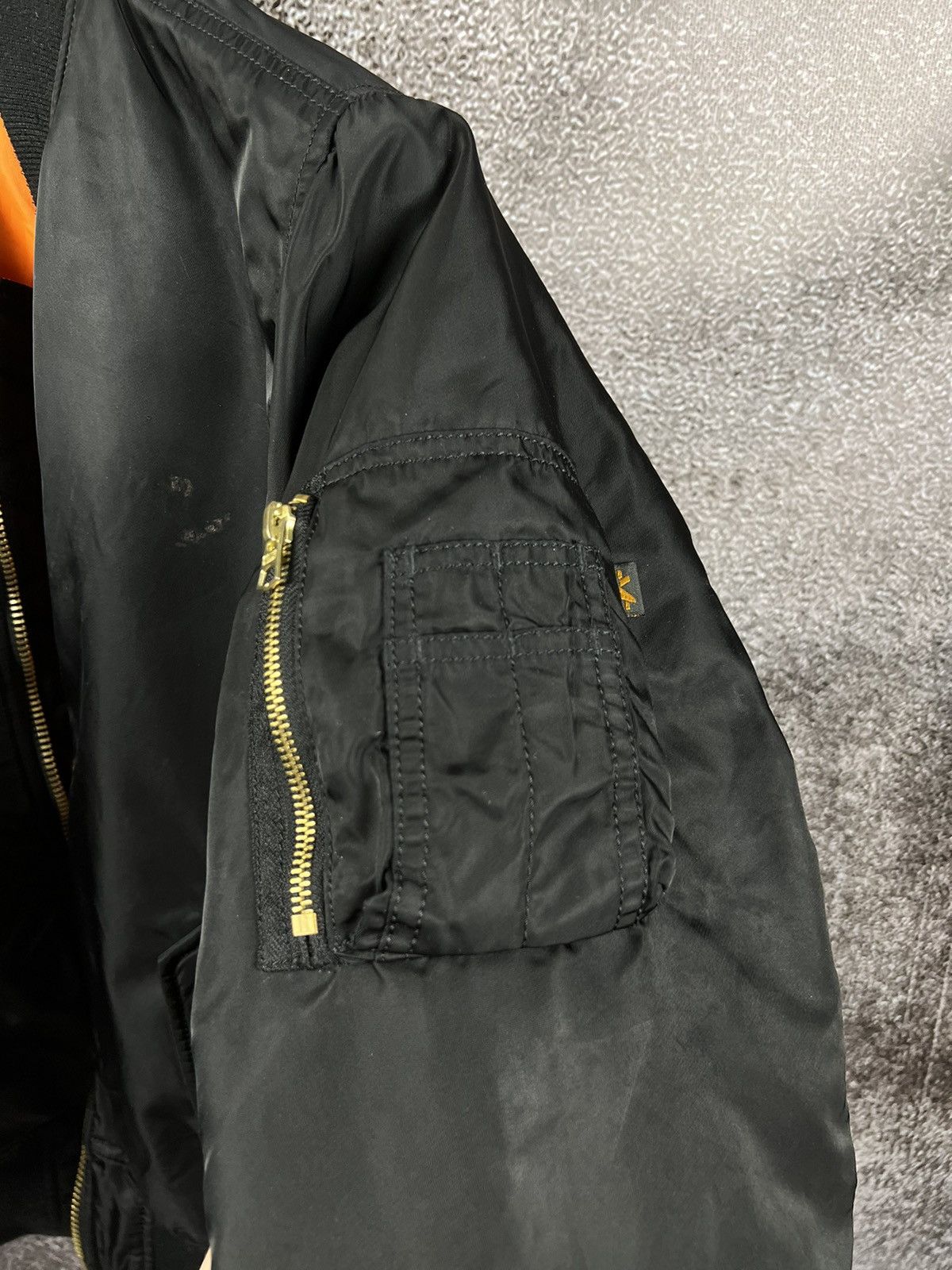 Alpha Industries × Japanese Brand × Vintage Alpha Industries MA-1 Anarchy Air Tokyo vintage bomber japan Size US M / EU 48-50 / 2 - 15 Thumbnail