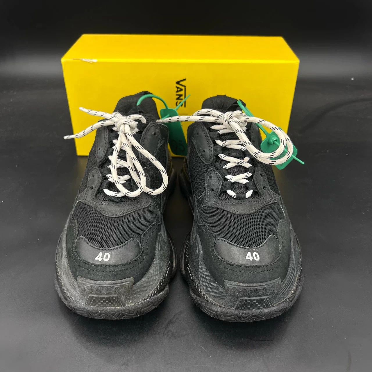 Balenciaga Balenciaga Triples Black 40 New OG Box CH8239 Size US 7 / EU 40 - 4 Thumbnail