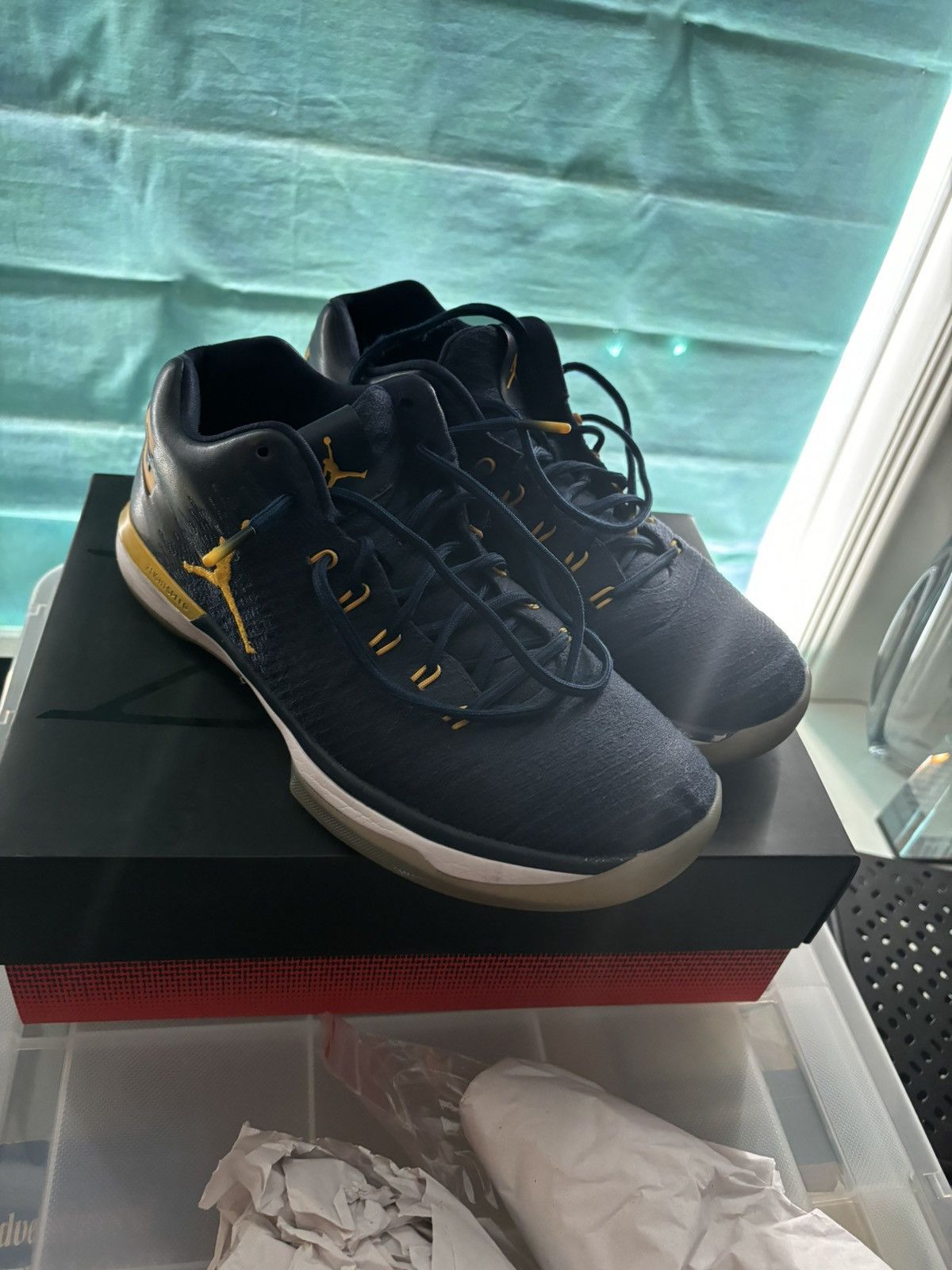 Jordan Brand Jordan xxxi MICHIGAN WOLVERINES! Size US 10.5 / EU 43-44 - 6 Thumbnail