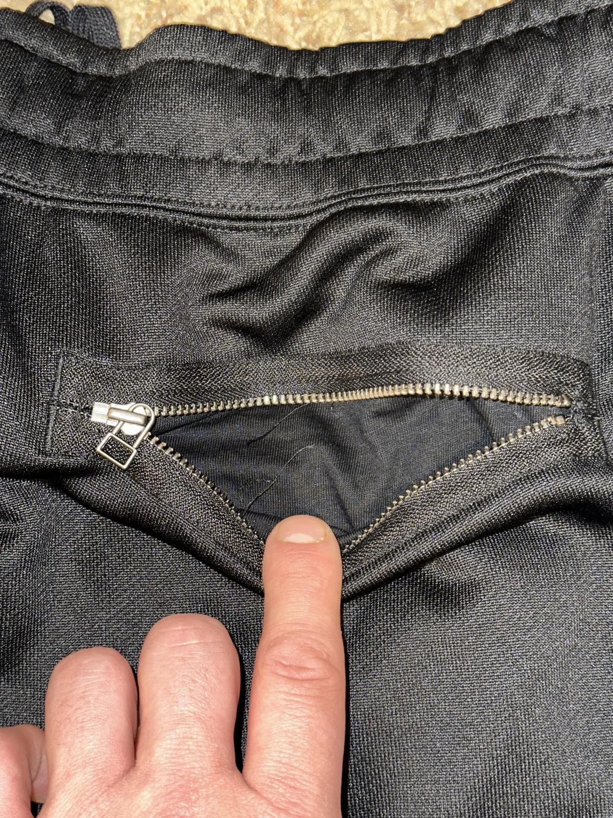 Nike Nike N-72 Athletics Unit French Terry Black Pants Sample Size US 32 / EU 48 - 8 Thumbnail