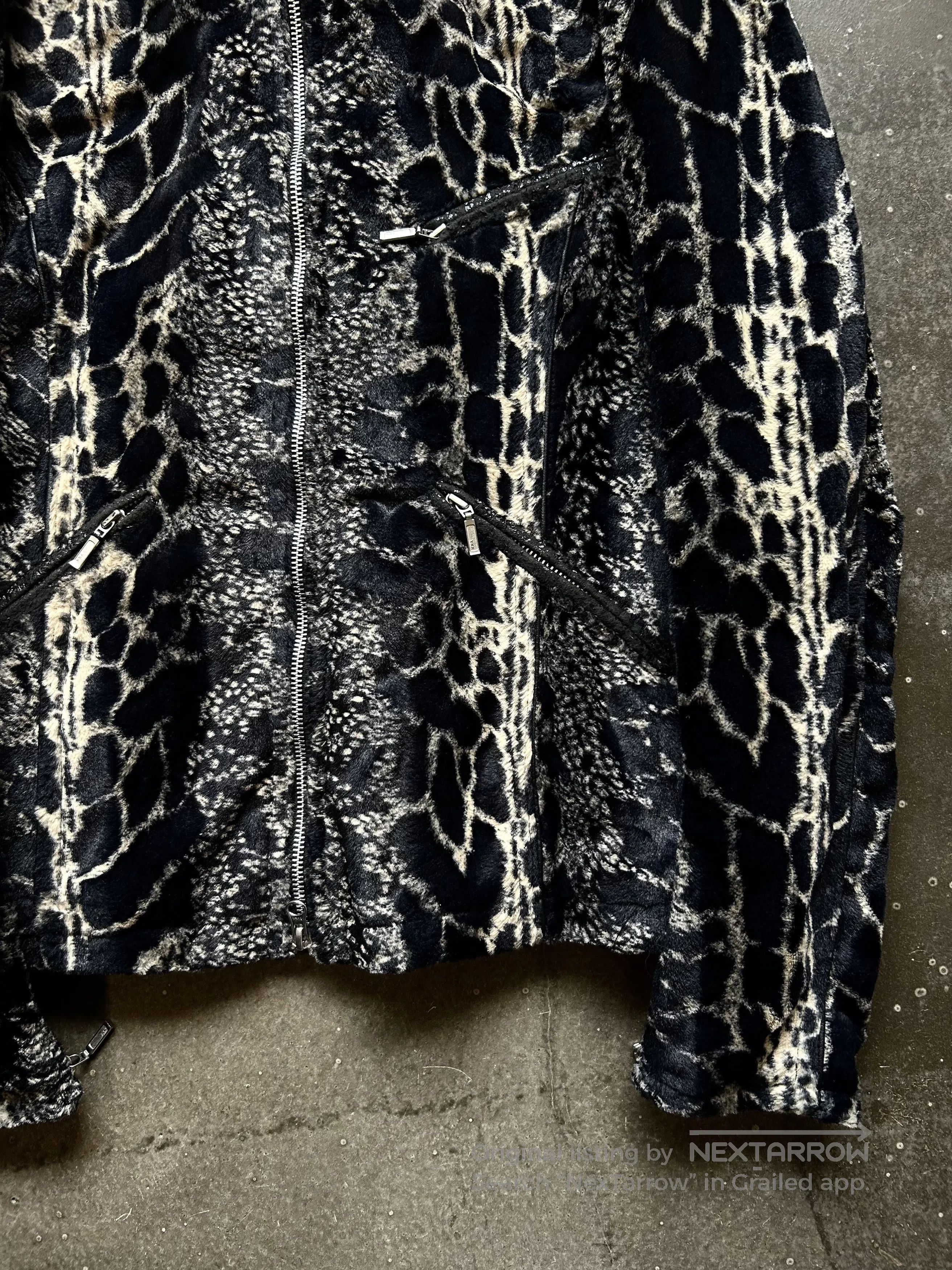 Tornado Mart TORNADO MART 00s Leopard Print Jacket. Size US L / EU 52-54 / 3 - 5 Thumbnail