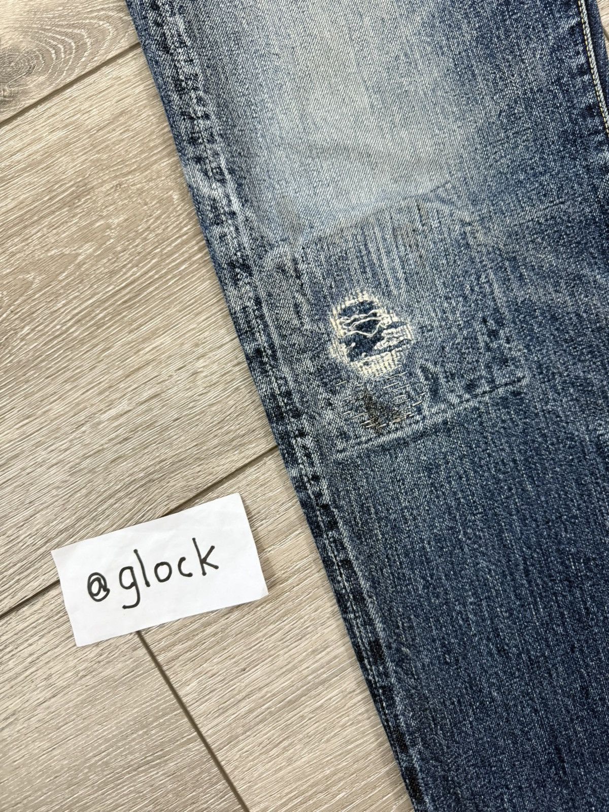 Kapital Kapital Distressed Boro Patchwork Denim Jeans Size US 30 / EU 46 - 5 Thumbnail