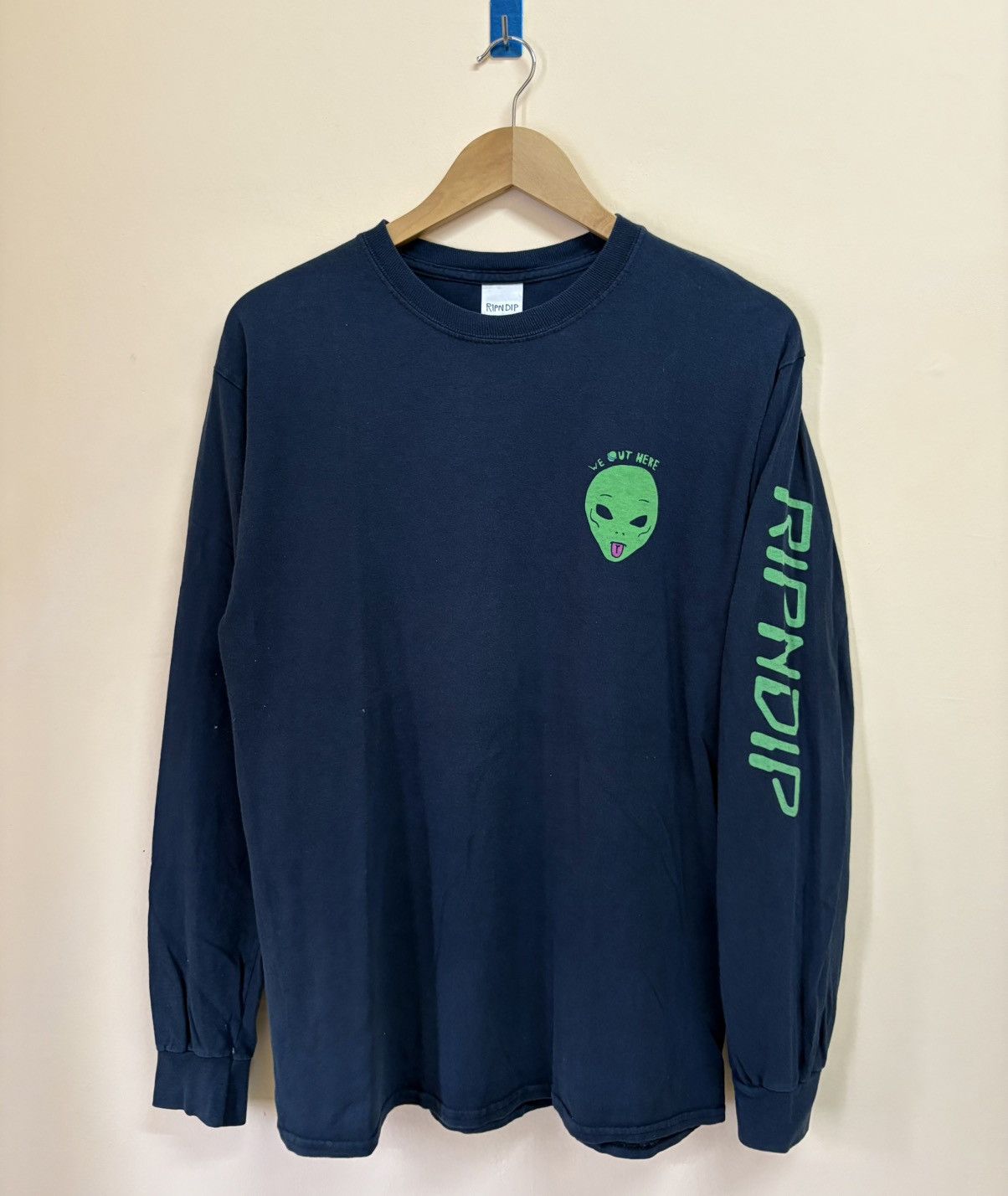 RIPNDIP Vintage Y2k Ripndip Alien Skateboard Streetwear T-Shirt Size US M / EU 48-50 / 2 - 1 Thumbnail