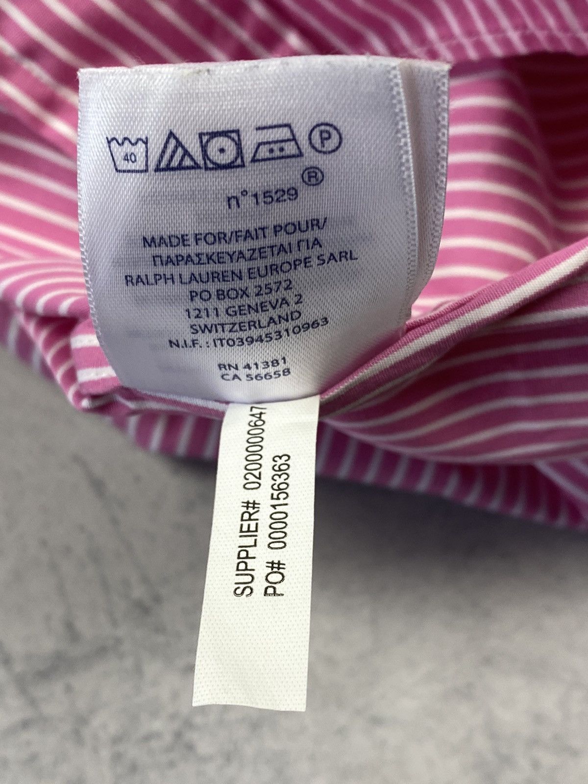 Polo Ralph Lauren Polo Ralph Lauren Striped Pink Button Up Shirt Long Sleeve Size US XL / EU 56 / 4 - 12 Thumbnail