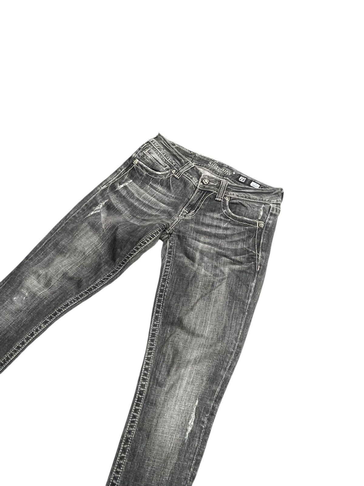 Designer × Miss Me Miss Me Skinny Distresed Denim Size 30" / US 8 / IT 44 - 3 Thumbnail