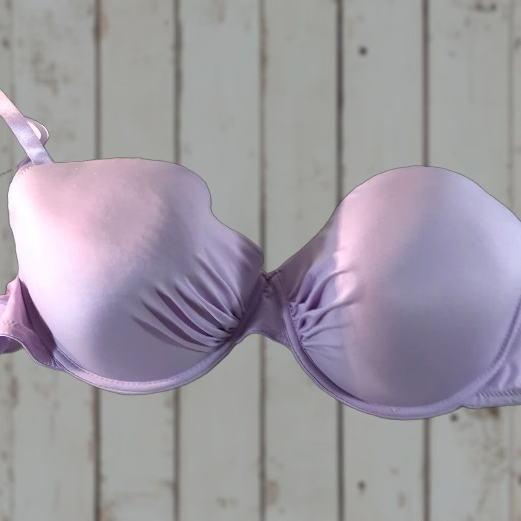Vintage VINTAGE Dreamwear Women's Push Up Bra 42C Padded Underwired Adjustable Strap Purple Size ONE SIZE - 1 Thumbnail