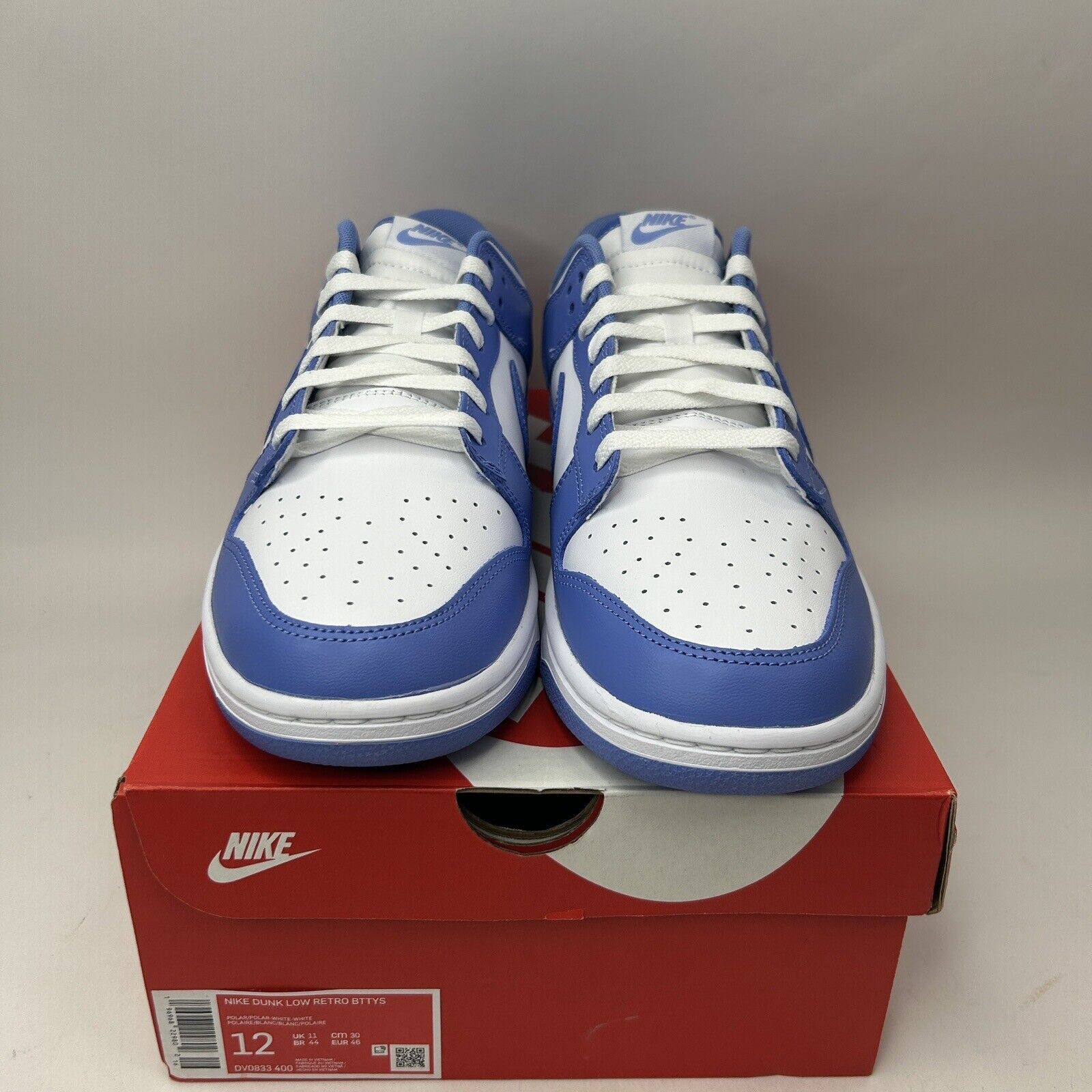 Nike Nike Dunk Low Retro BTTYS “Polar Blue” 2023 Size US 12 / EU 45 - 2 Thumbnail