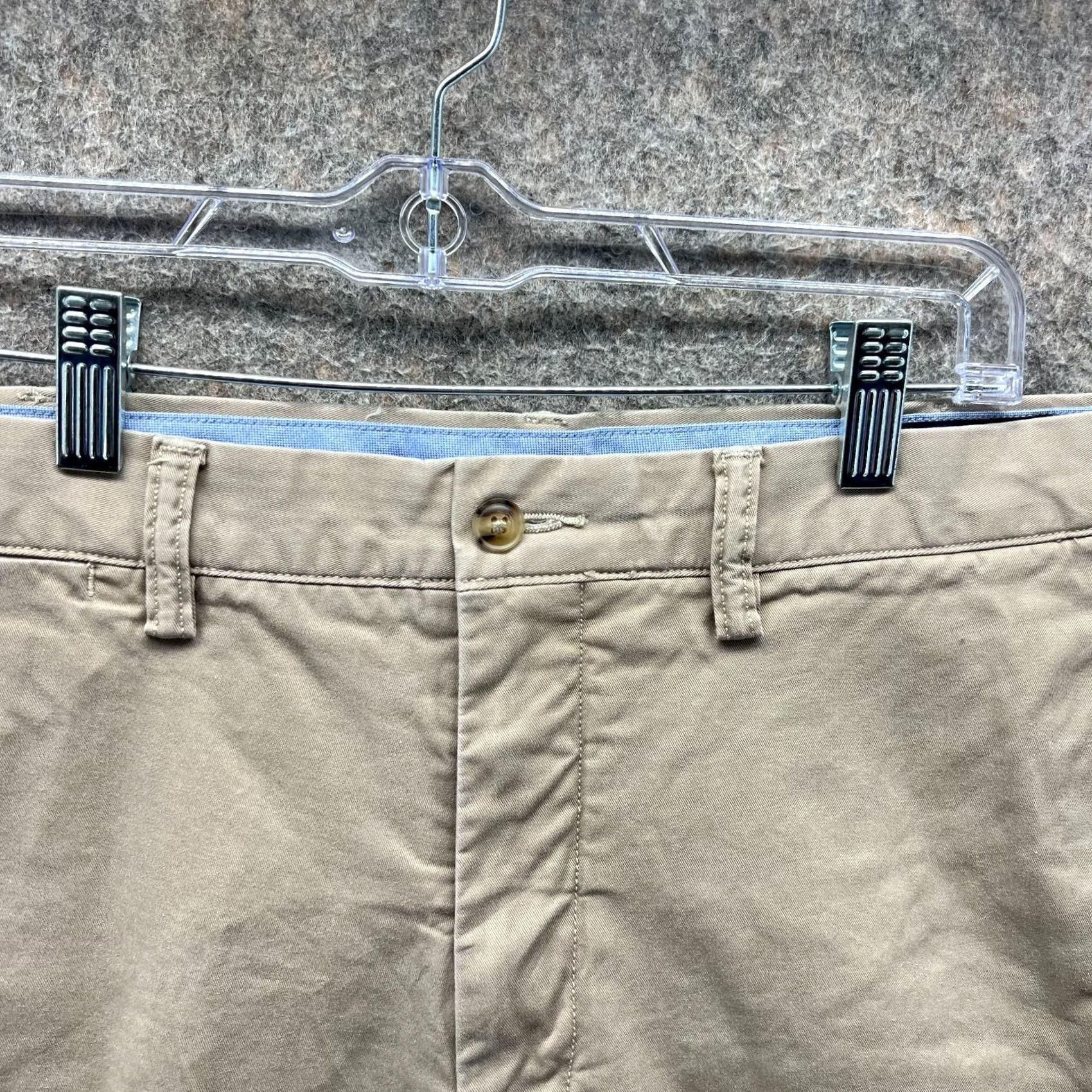 Polo Ralph Lauren Polo Ralph Lauren Shorts Mens 38 Khaki Chino Flat Front Stretch Classic Canvas Size US M / EU 48-50 / 2 - 6 Thumbnail