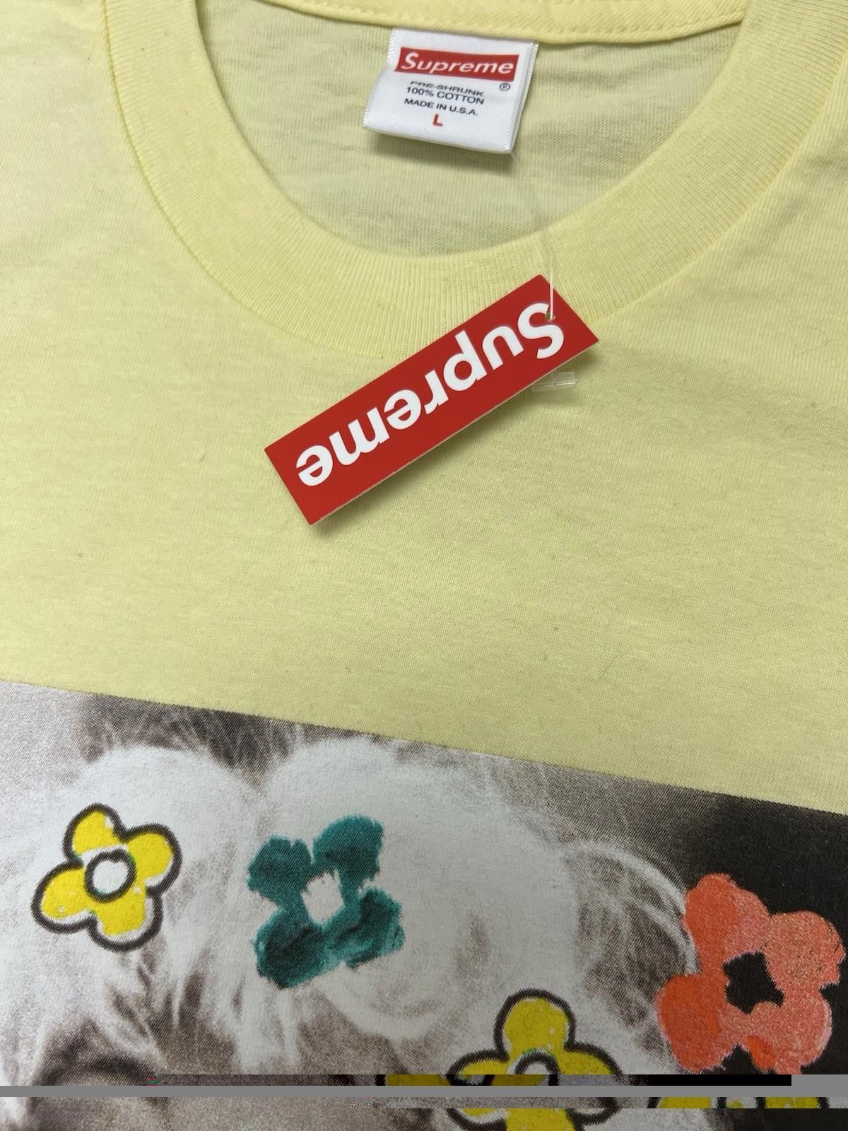 Supreme SS20 Supreme Naomi Tee Yellow L Large Size US L / EU 52-54 / 3 - 5 Thumbnail