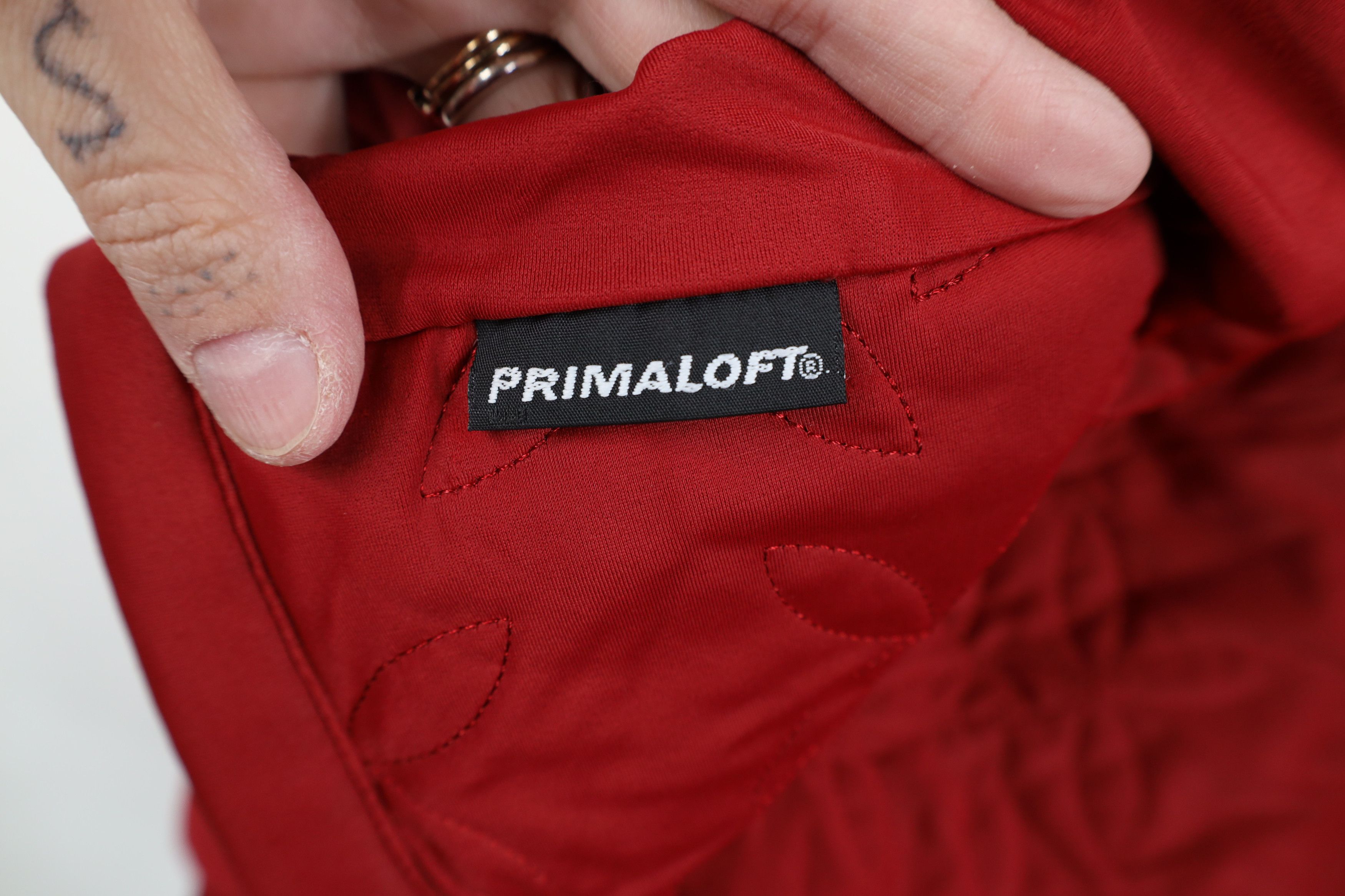 The North Face Vintage The North Face Flower Quilted Bomber Jacket Red Size L / US 10 / IT 46 - 12 Thumbnail