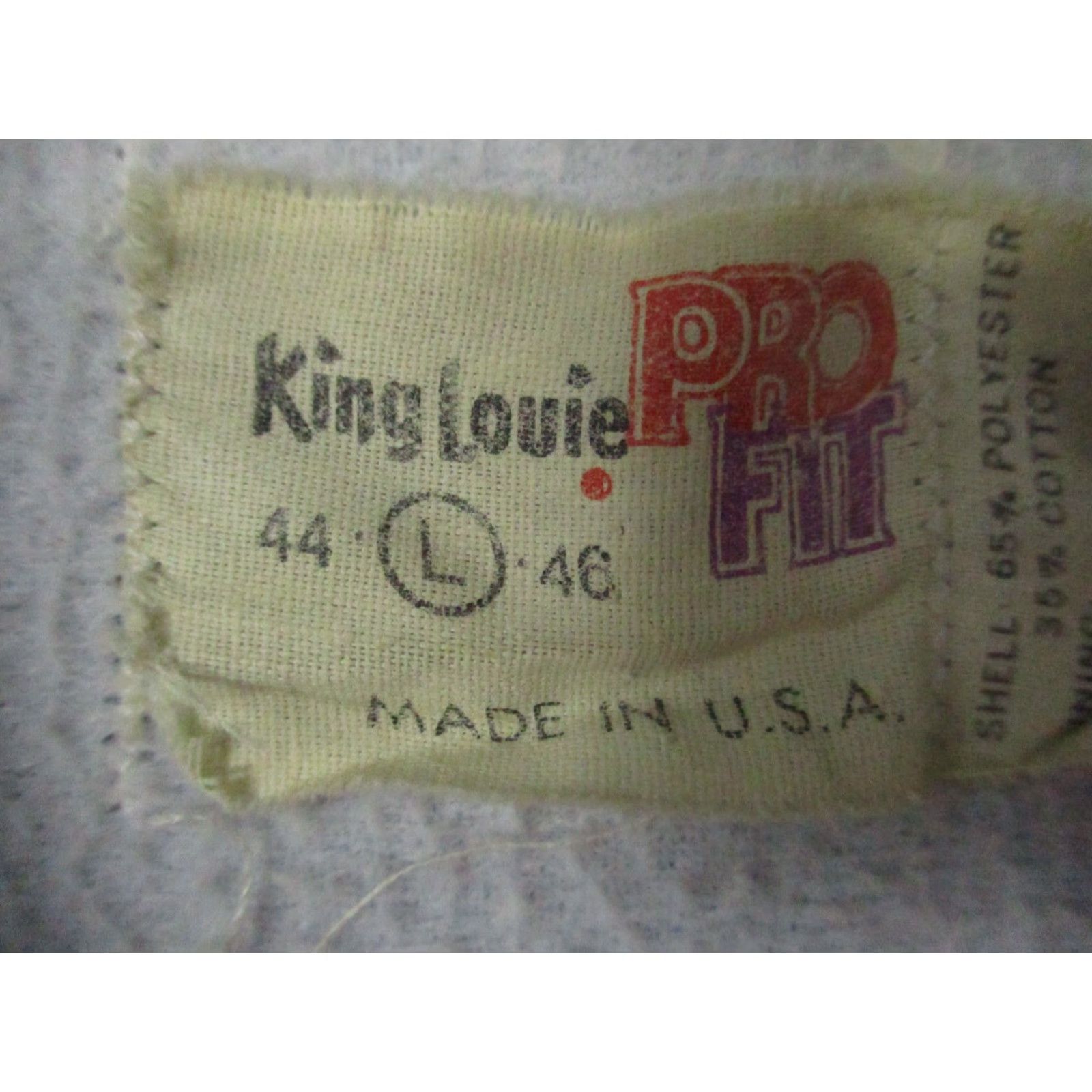 Vintage VINTAGE King Louie Jacket Large Blue Pro Fit Westinghouse Made USA Mens Jacket Size US L / EU 52-54 / 3 - 3 Thumbnail