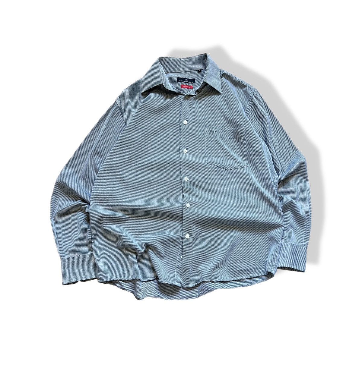 💸NEED GONE💸 Vintage Balenciaga Striped Shirt Luxury