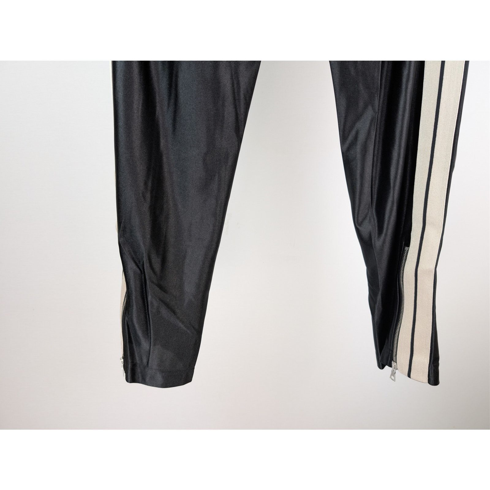 Moncler × Palm Angels o1rshd1 Shiny Track Pants in Black Size US 30 / EU 46 - 12 Thumbnail