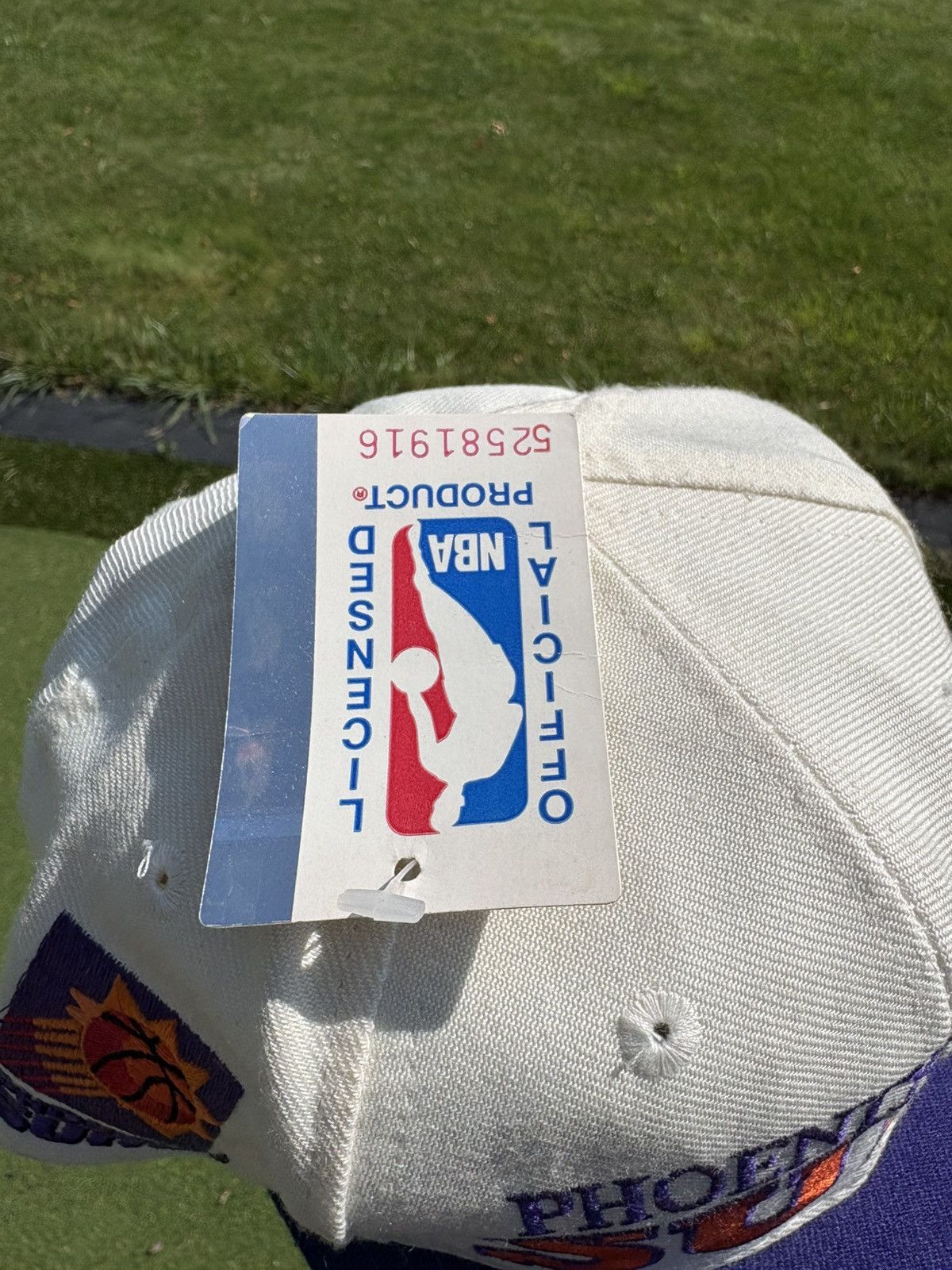 Apex Phoenix Suns NBA Apex One Vintage 90s NOS NWT Hat 7 1/4 Size ONE SIZE - 5 Thumbnail