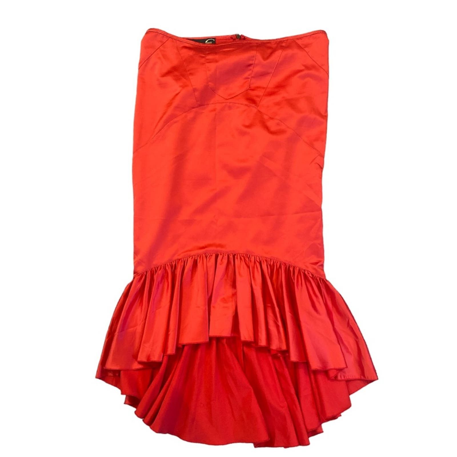 image of Roberto Just Cavalli Gonna Skirt Size 44 in Red, Women's