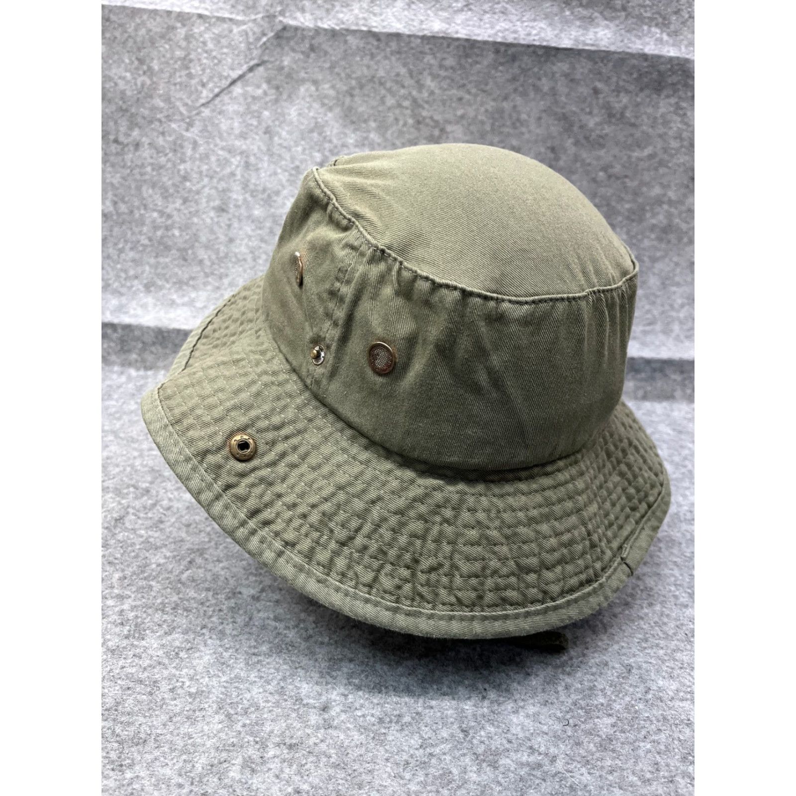Adidas adidas Bucket Hat Adult Medium Green 100% Cotton Twill Casual Logo Beach Size ONE SIZE - 5 Thumbnail