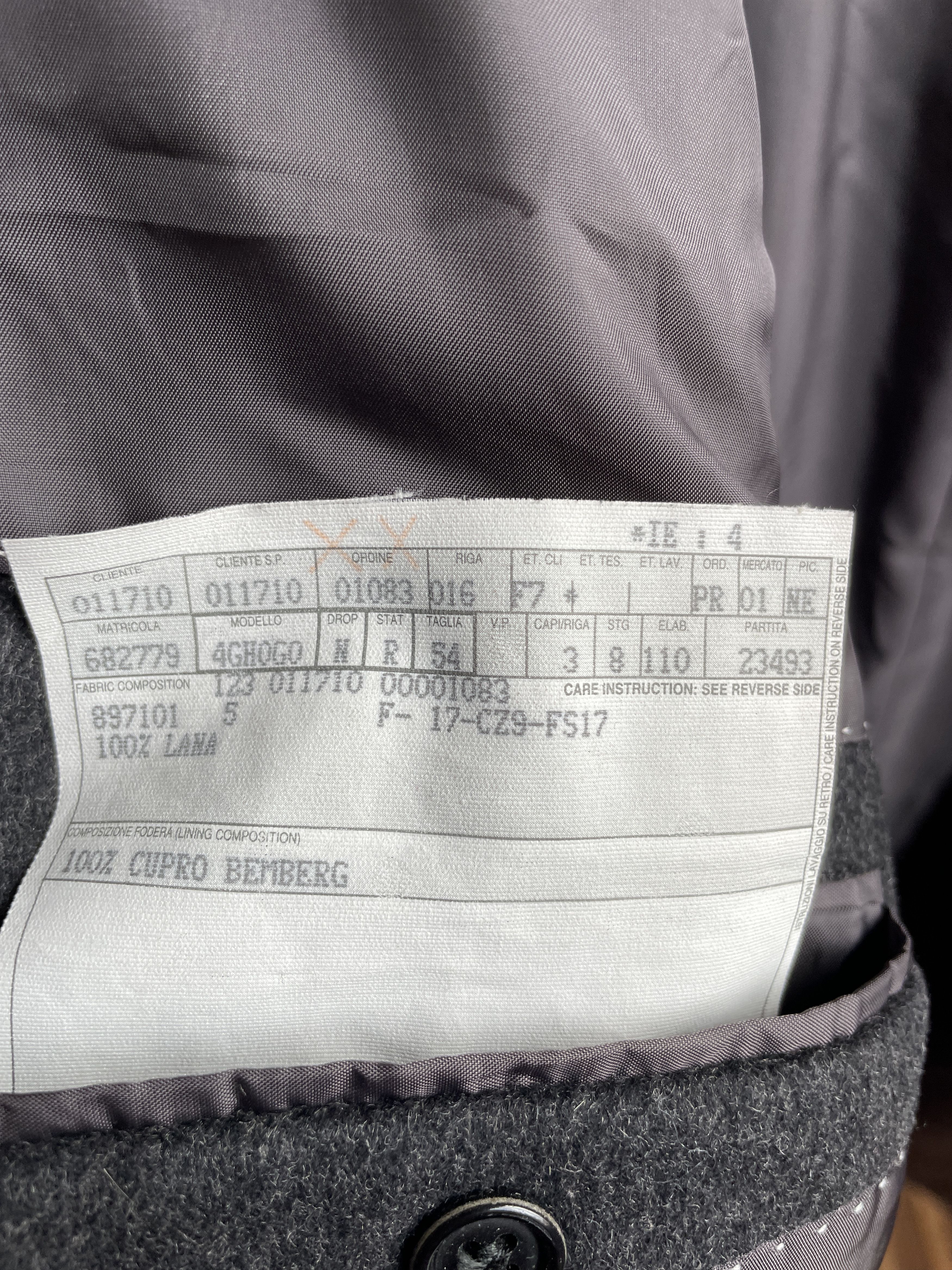 Ermenegildo Zegna Ermenegildo Zegna Soft Pure Wool Vintage Overcoat Size US XL / EU 56 / 4 - 9 Thumbnail