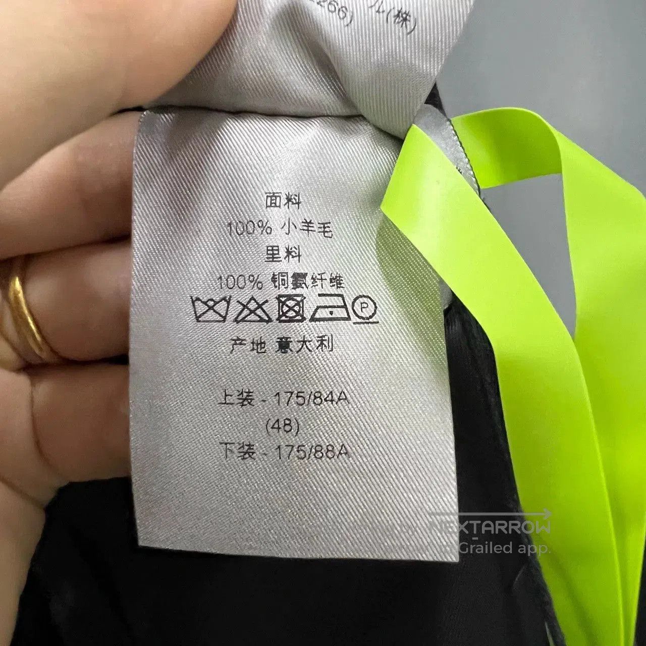Dior Dior Black Classic Single. Size US M / EU 48-50 / 2 - 5 Thumbnail