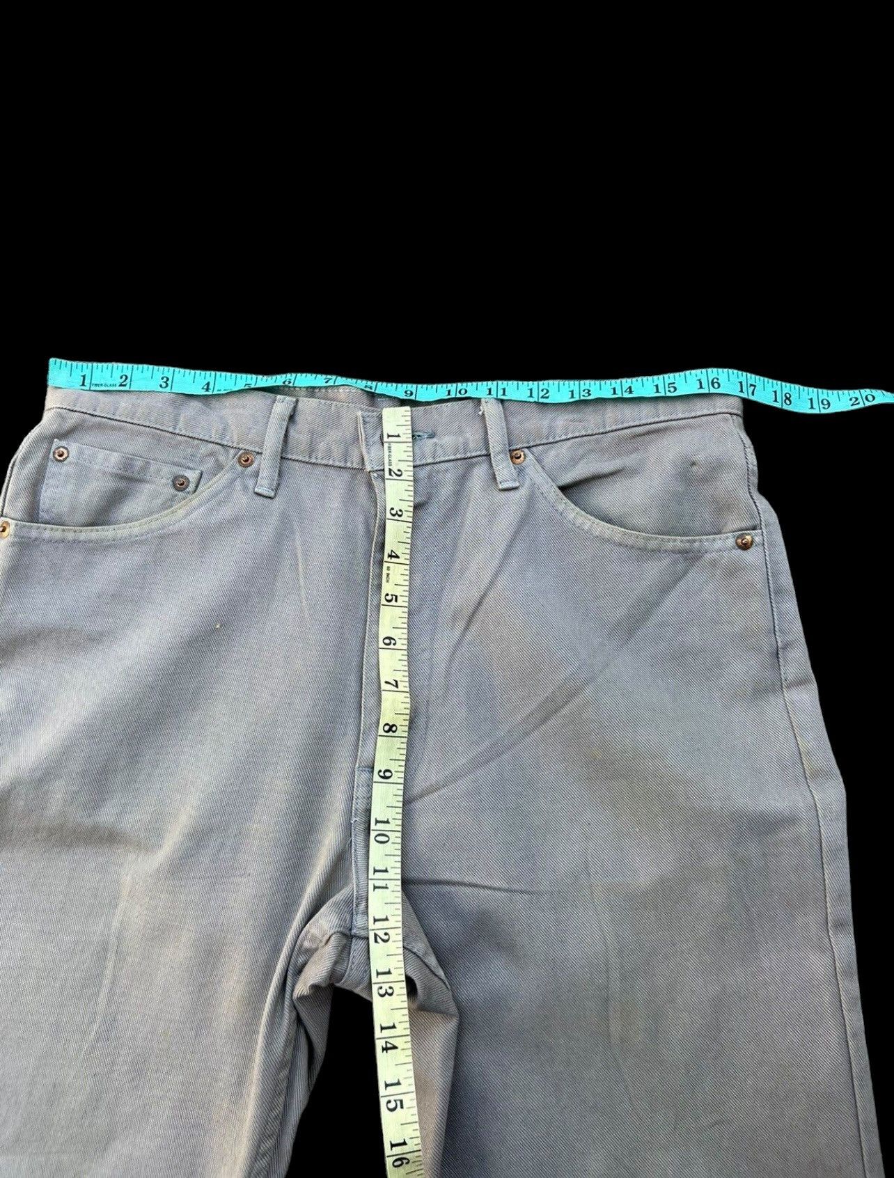 Levi's Vintage 1999 Levi’s 517 Faded Dirty Mud Flare Jeans Size US 33 - 3 Thumbnail