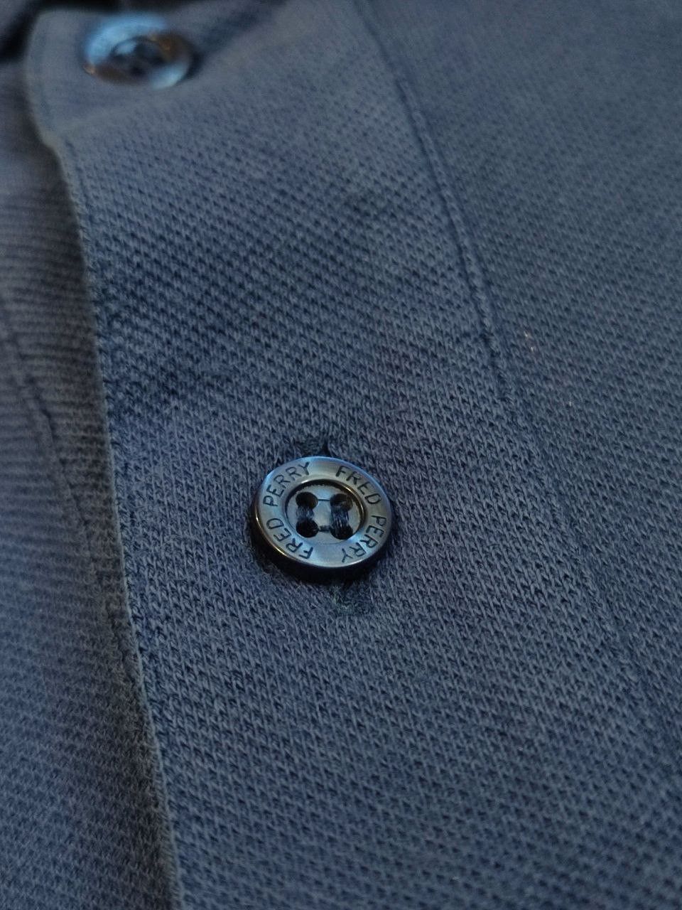 Fred Perry Vintage Fred Perry long sleeve polo shirt Blue 90s Itali Size US XL / EU 56 / 4 - 6 Thumbnail