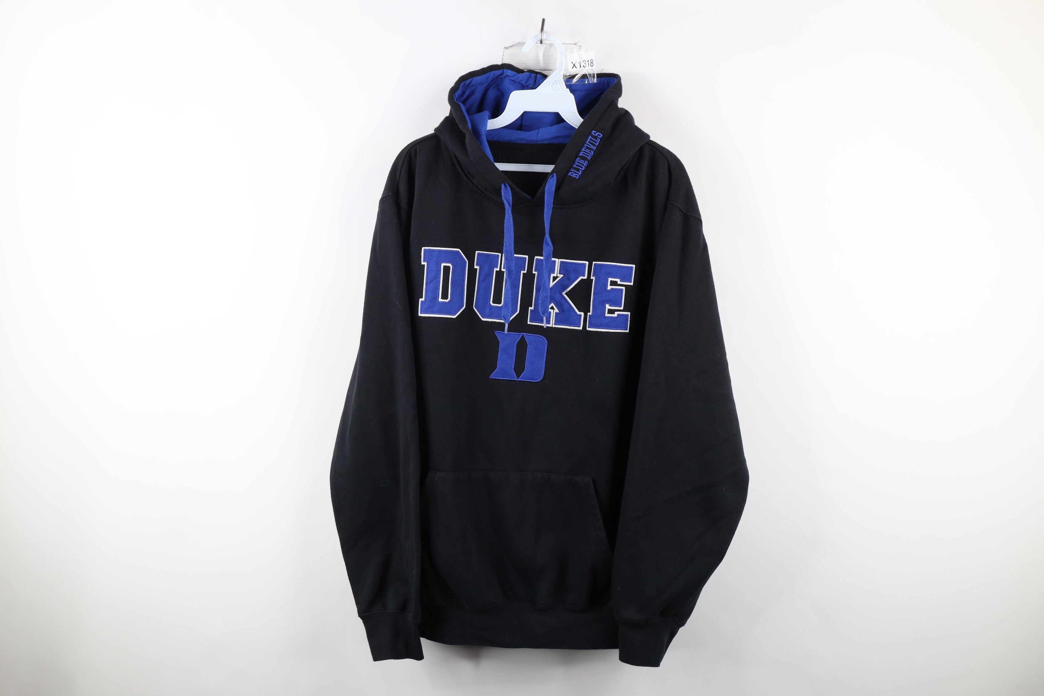 Vintage Vintage Spell Out Duke University Hoodie Sweatshirt Black Size US L / EU 52-54 / 3 - 1 Thumbnail