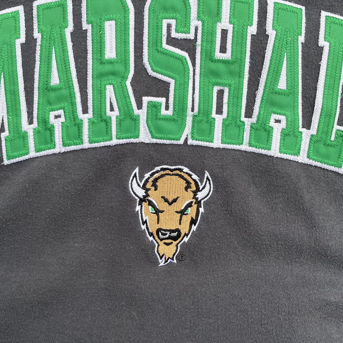 NFL × Vintage Vintage University Marshall Big Logo Fitted Y2K Rugby 00s Size US L / EU 52-54 / 3 - 8 Thumbnail