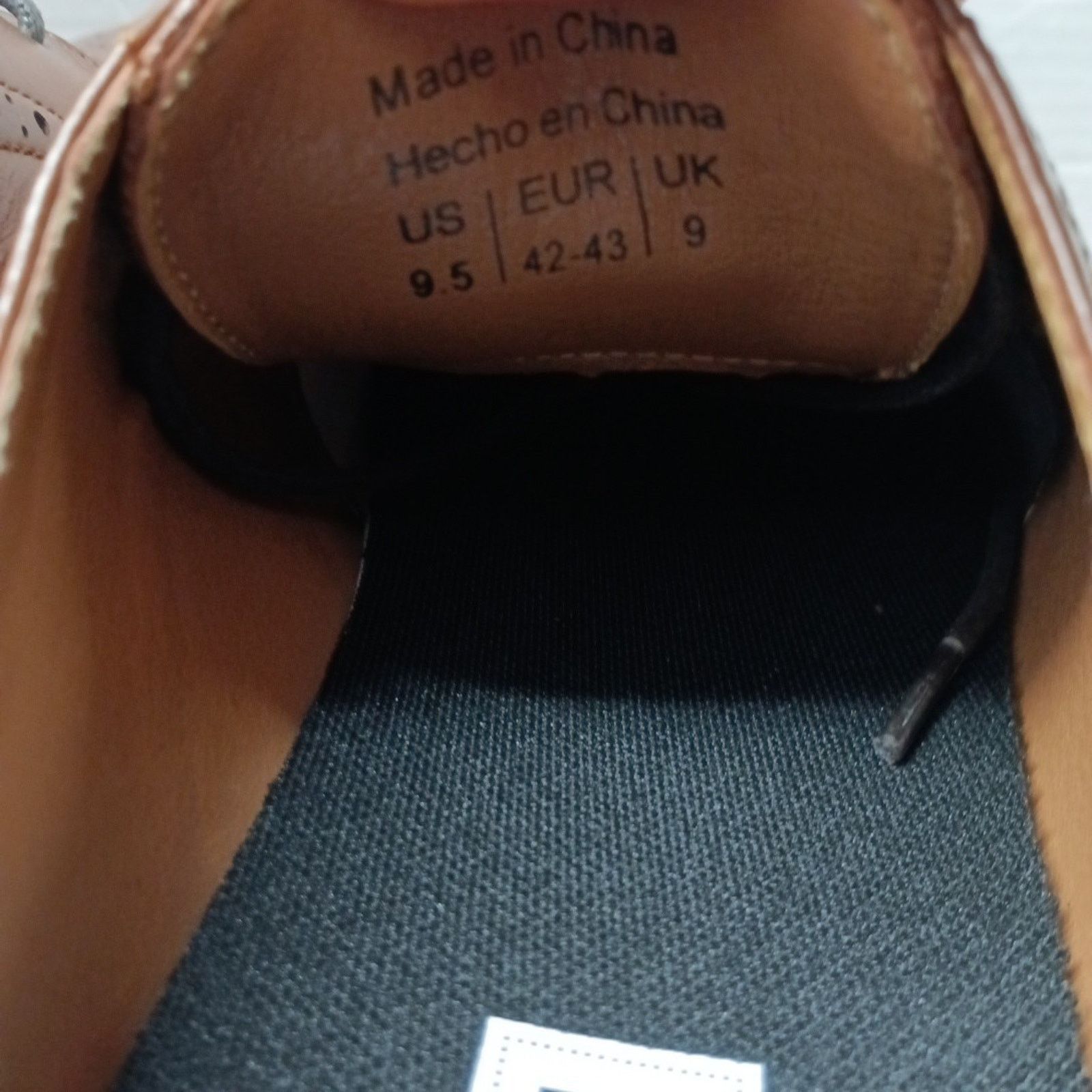 Steve Madden Men's Steve Madden Standalone Cognac Oxford Shoes Size 9.5 Size US 9.5 / EU 42-43 - 5 Thumbnail