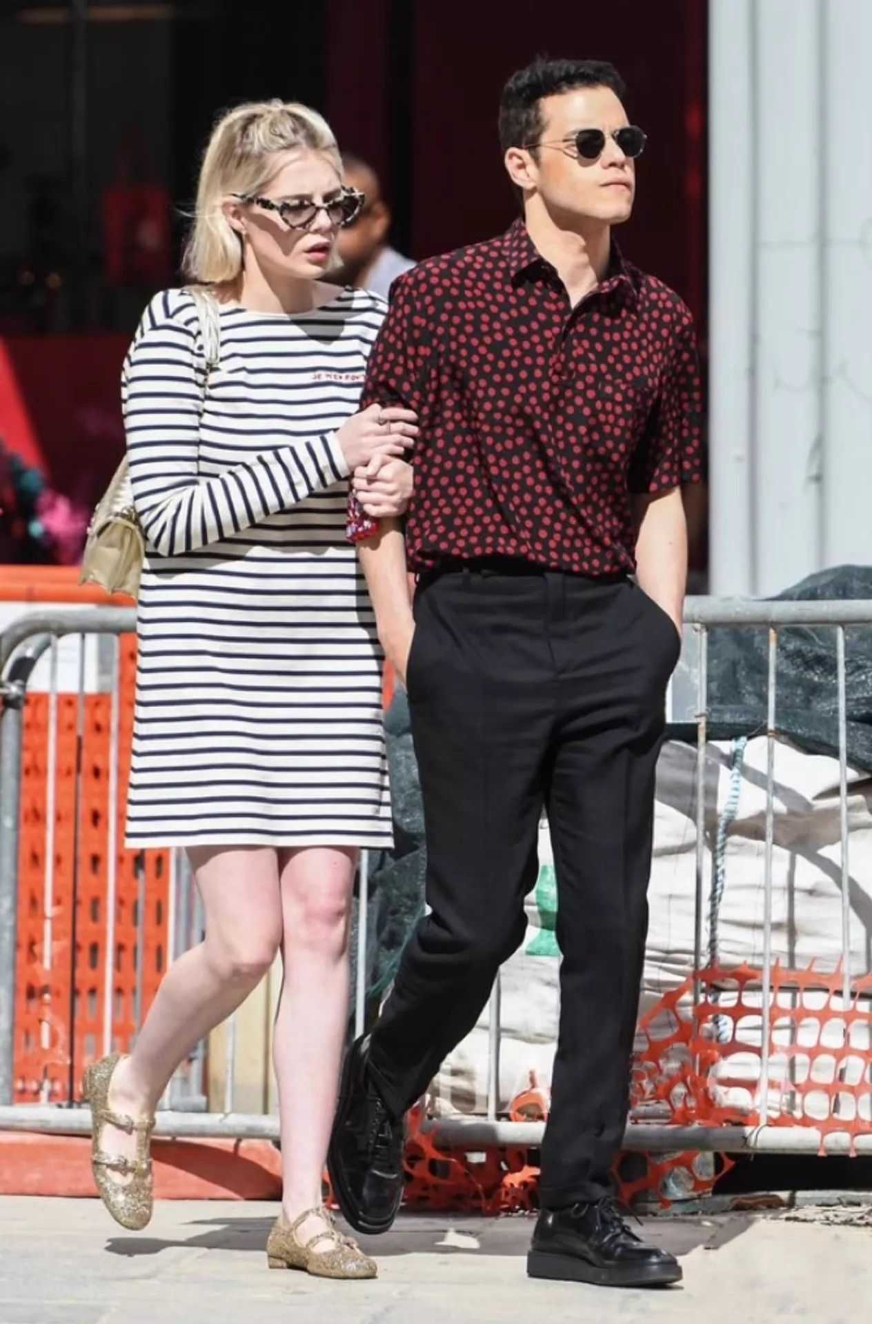 Saint Laurent Paris SLP 19FW Silk Black Red Polka Dot Polo Shirt 37 xs Size US XS / EU 42 / 0 - 8 Thumbnail