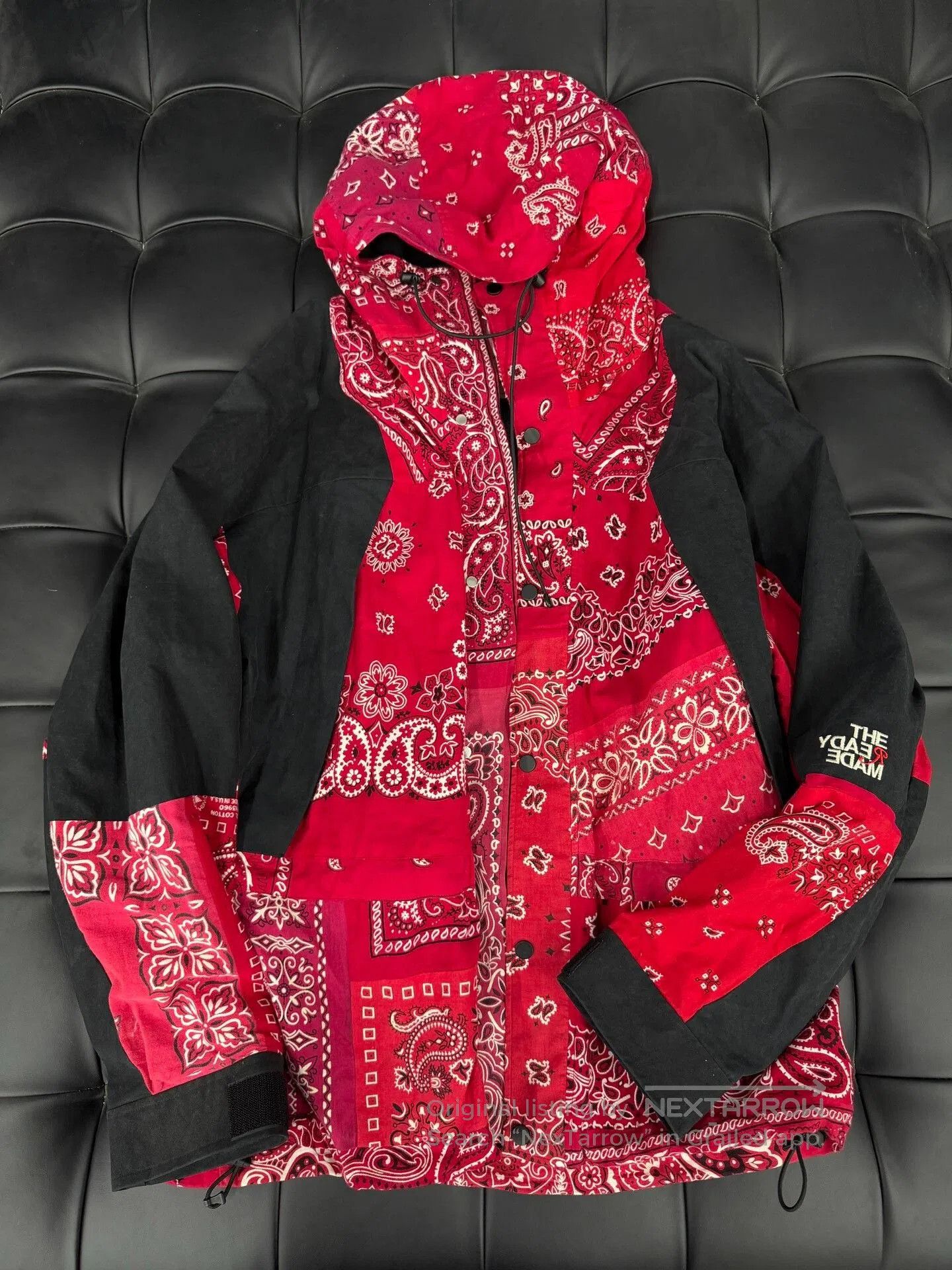 READYMADE Readymade Red Cashew Flower Jacket. Size US M / EU 48-50 / 2 - 1 Thumbnail
