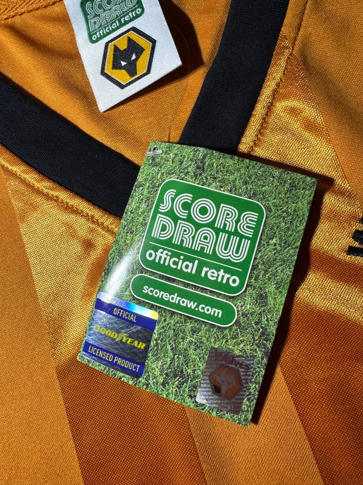 Vintage Wolverhampton Wanderers Football Shirt Soccer Jersey Wolves Size US XL / EU 56 / 4 - 6 Thumbnail
