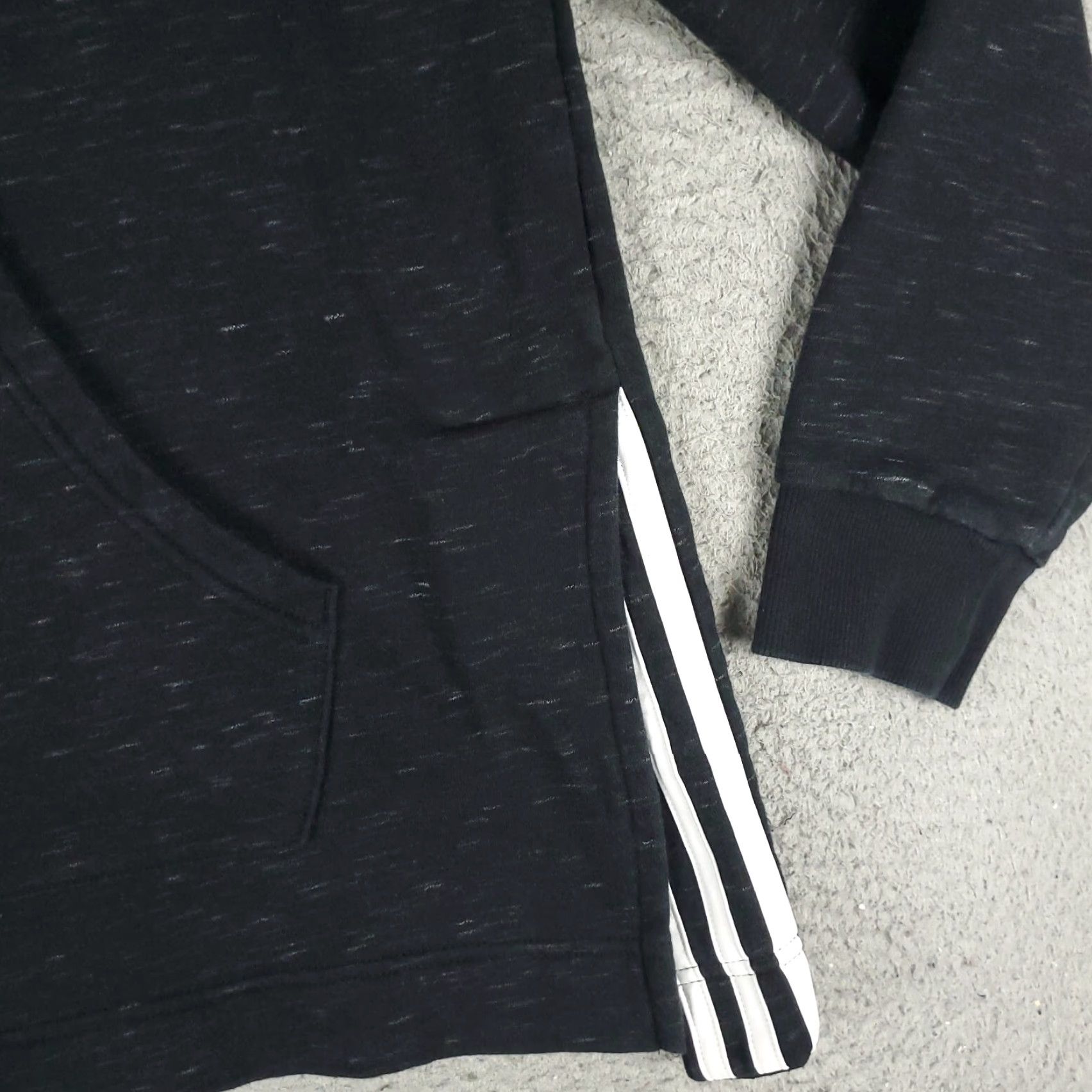 Adidas Adidas Sweater Womens Size XL Black Pullover Hoodie Sweatshirt Ladies Size XL / US 12-14 / IT 48-50 - 4 Thumbnail