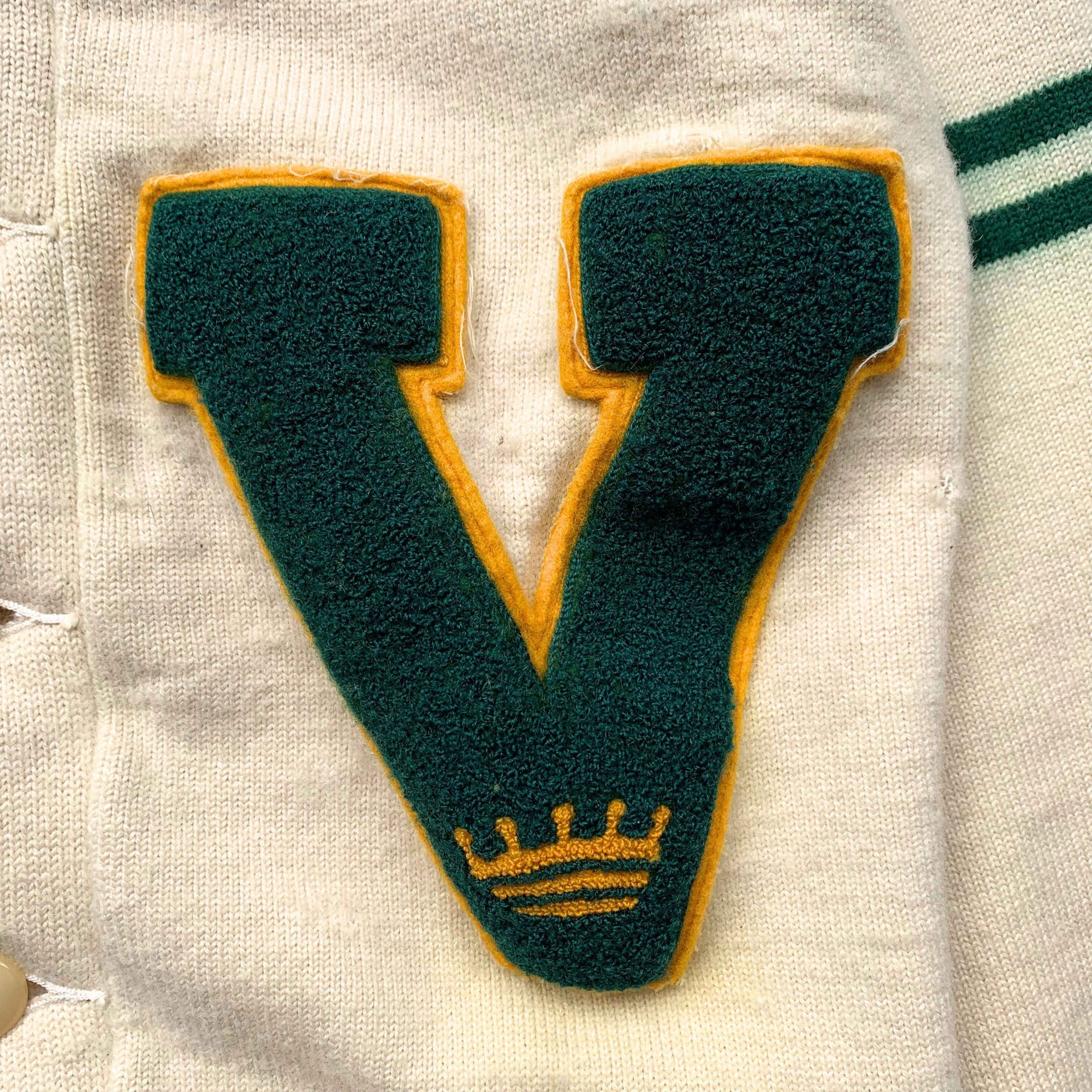 Vintage Vintage Wool OG Lettermans Made In USA Knit Cardigan Size US M / EU 48-50 / 2 - 3 Thumbnail