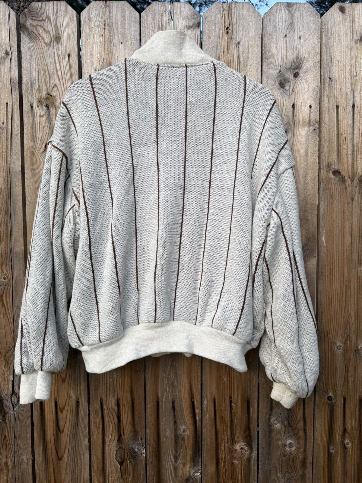 NFL Vintage Cleveland Browns Cliff Engle Football Knit Zip Large Size US L / EU 52-54 / 3 - 5 Thumbnail