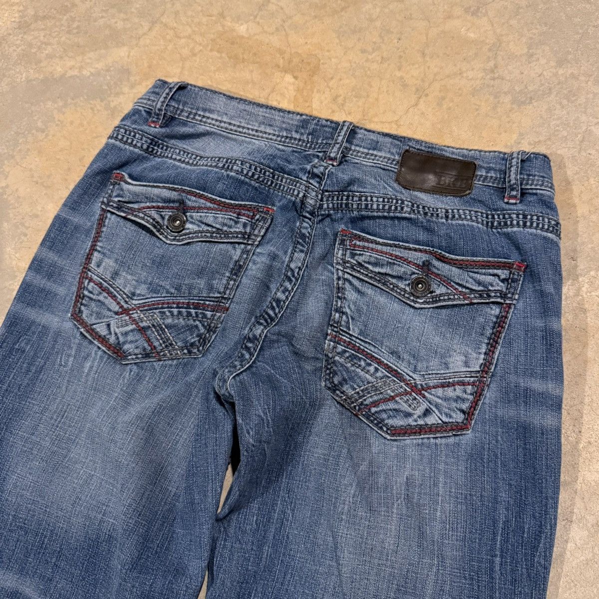Vintage Vintage 2000s BKE Faded Baggy Jeans Grunge ERD Skater Y2K Size US 32 / EU 48 - 4 Thumbnail