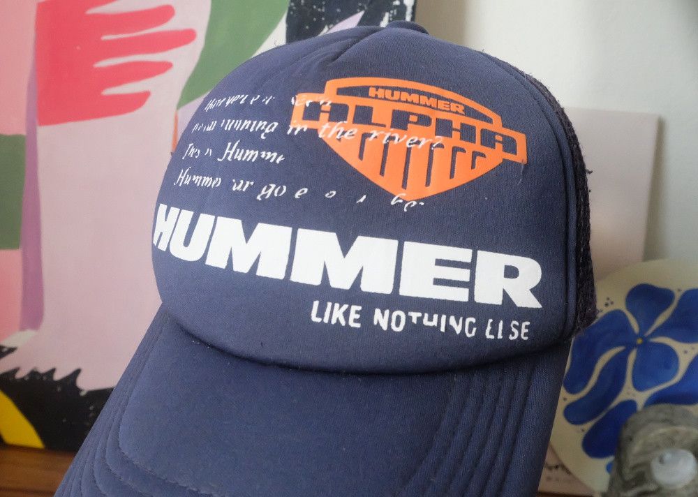 Vintage Hummer Trucker Cap Size ONE SIZE - 2 Thumbnail