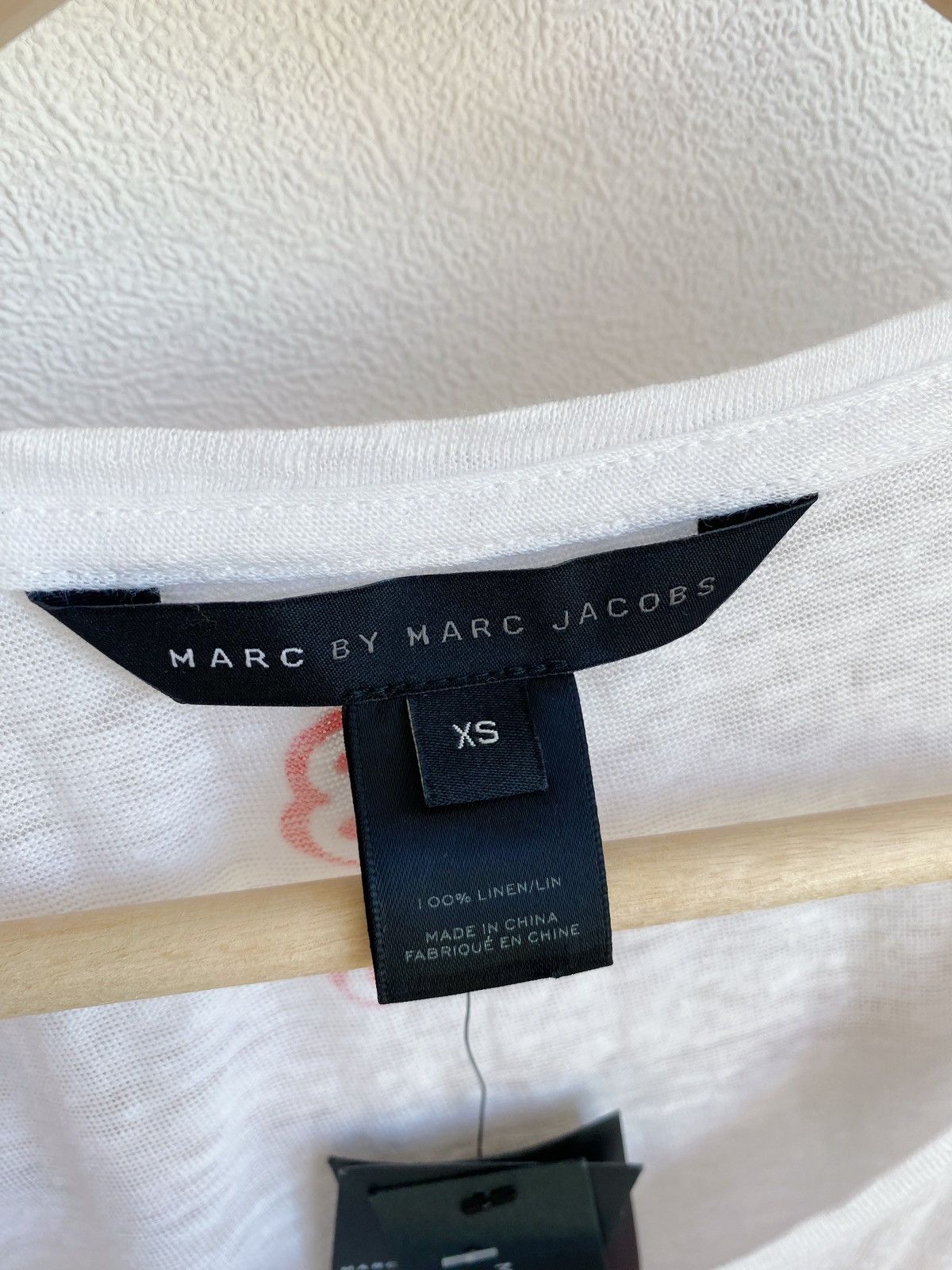 Marc by Marc Jacobs Marc By Marc Jacobs Linen T-Shirt Size XS Size XS / US 0-2 / IT 36-38 - 9 Thumbnail