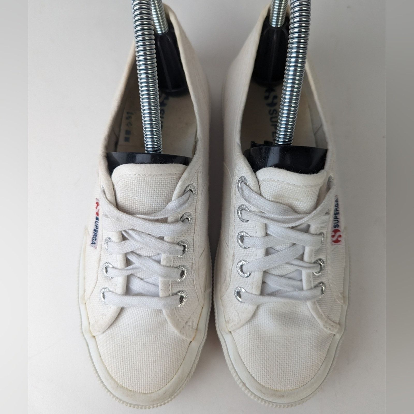 Superga Superga Classic White Lace Up - 6 Size US 6 / IT 36 - 3 Thumbnail