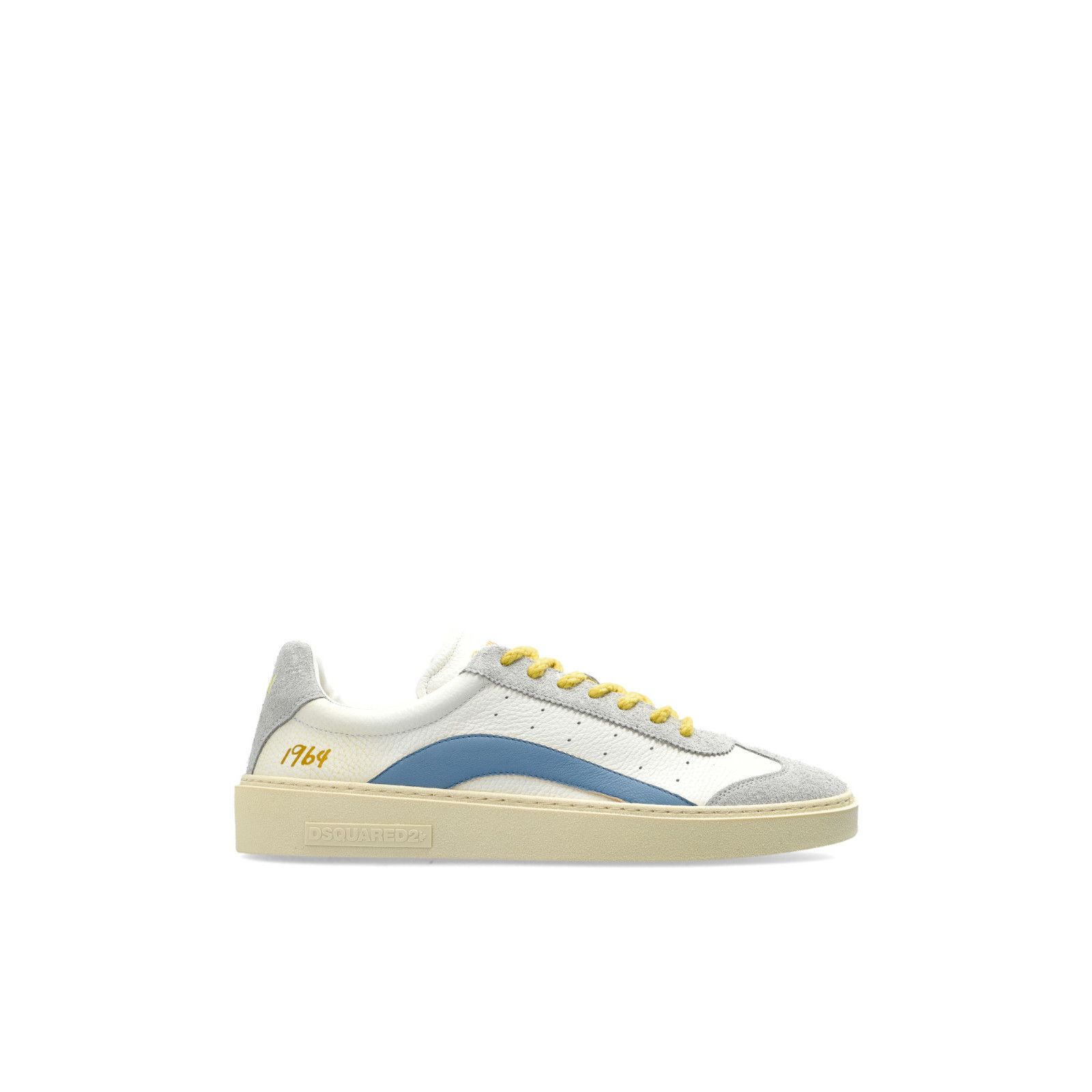 Dsquared2 DSQUARED2 Rider White Leather Sneakers New And Authentic (Me Size US 10 / EU 43 - 5 Thumbnail