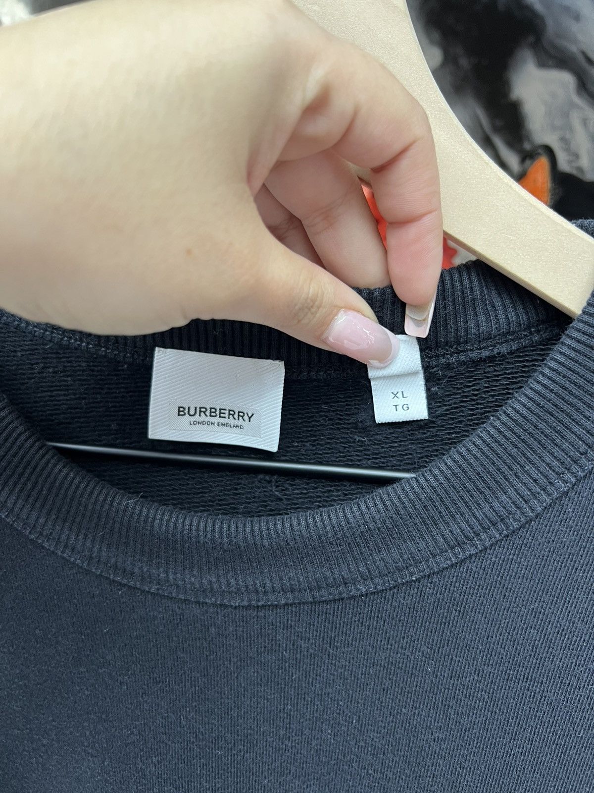 Burberry Burberry Crewneck Size US XL / EU 56 / 4 - 8 Thumbnail
